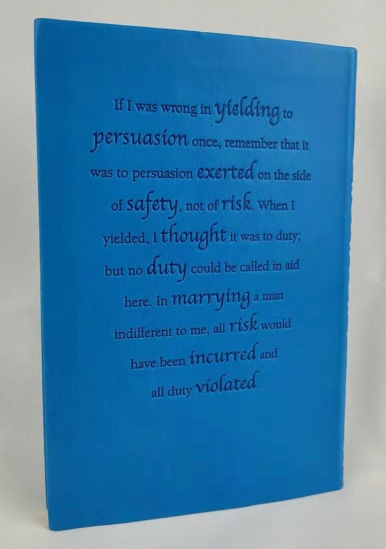 PERSUASION by Jane Austen Flexi Bound Soft Faux Leather Edition Like NEW
