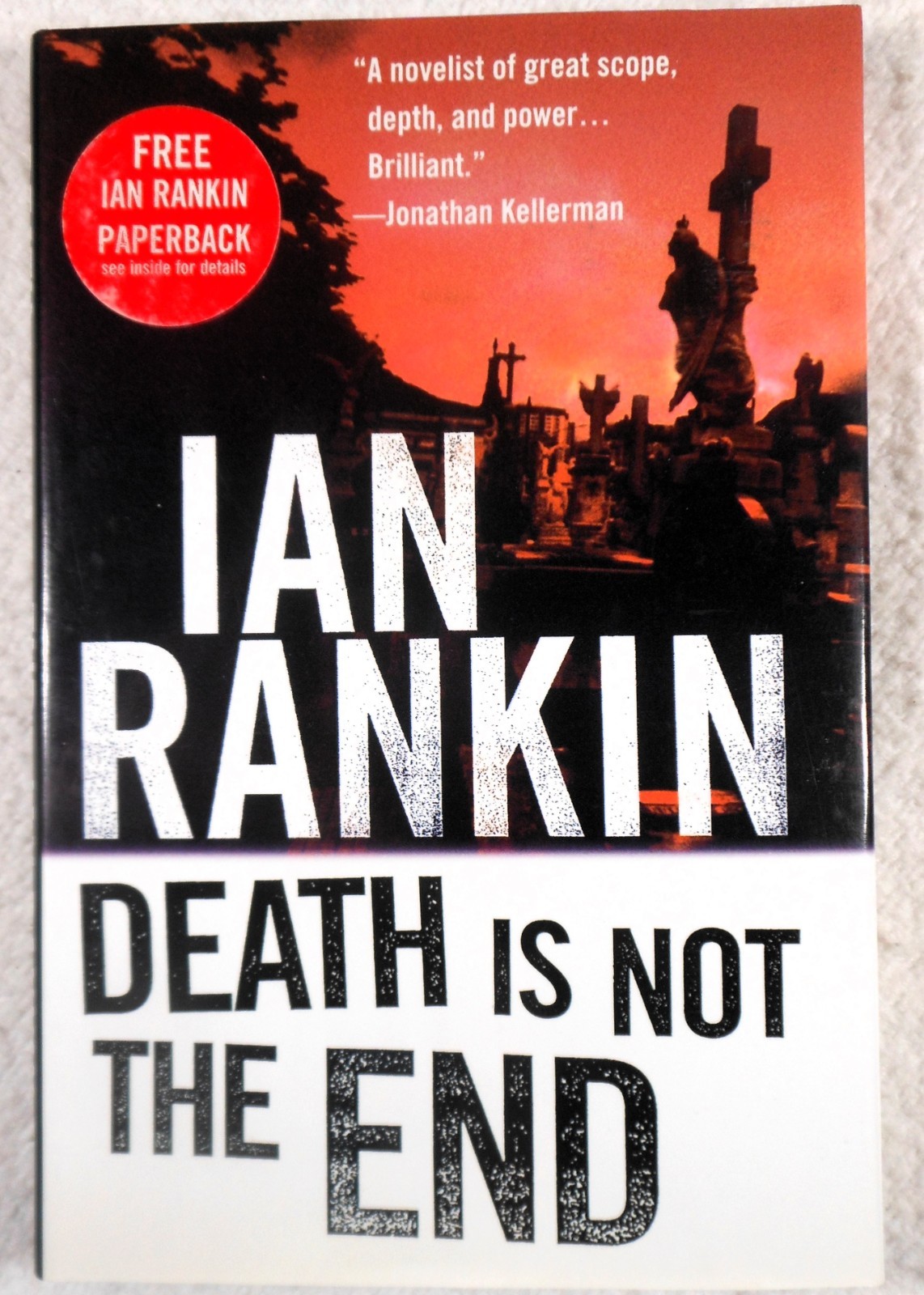 DEATH IS NOT THE END [Rebus #10.5] – Ian Rankin (2000, Hardcover, 1st US / 1st)