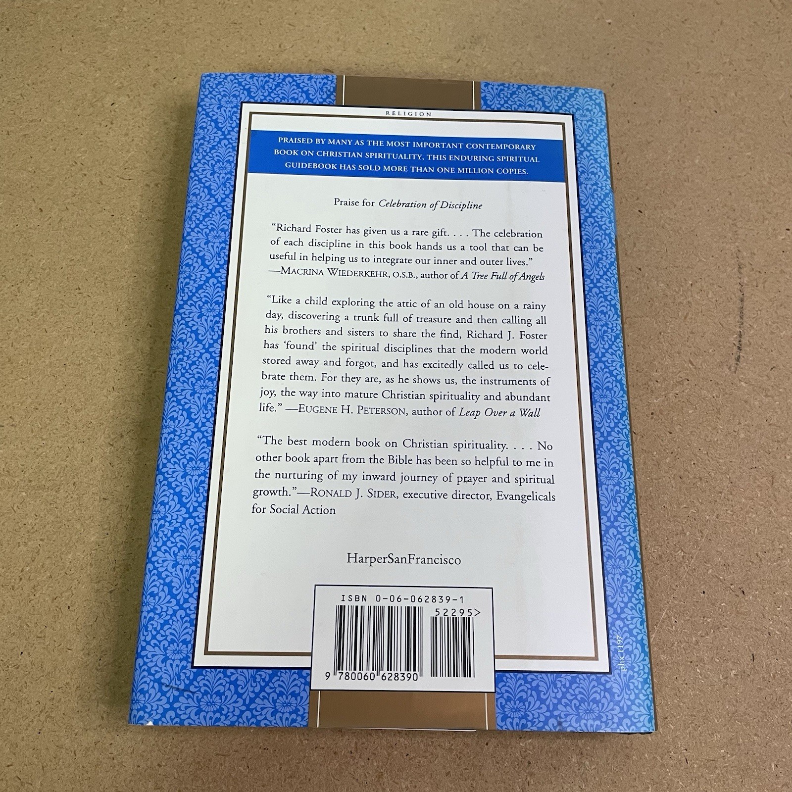 Celebration Of Discipline-The Path To Spiritual Growth-Richard Foster-Ships Free