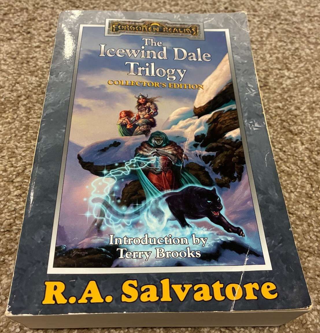 The Icewind Dale Trilogy: Collector’s Edition – R.A Salvatore – 2001 – RARE!