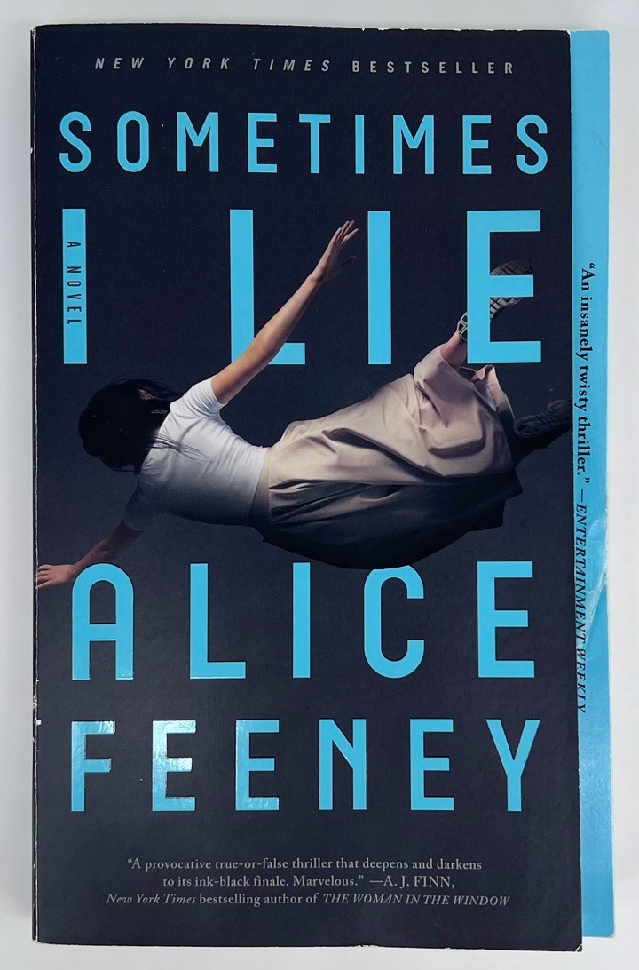 Sometimes I Lie: A Novel – Paperback By Feeney, Alice – GOOD