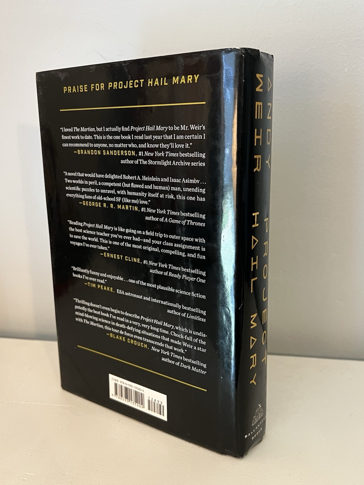 Project Hail Mary – Andy Weir (2021, Hardcover) First Edition/First Printing