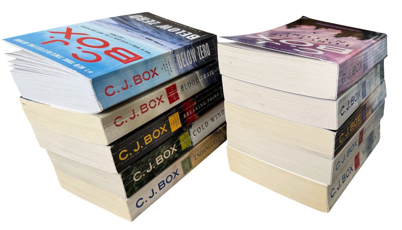 10 PB Bundle: Ten Joe Pickett Novels by C. J. Box 2003-2019 Putnam