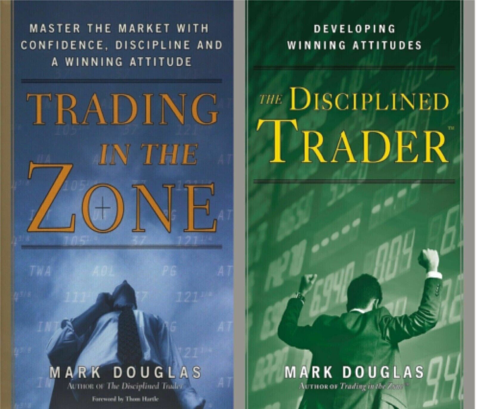 The Disciplined Trader & Trading In The Zone PAPERBACK Book P914