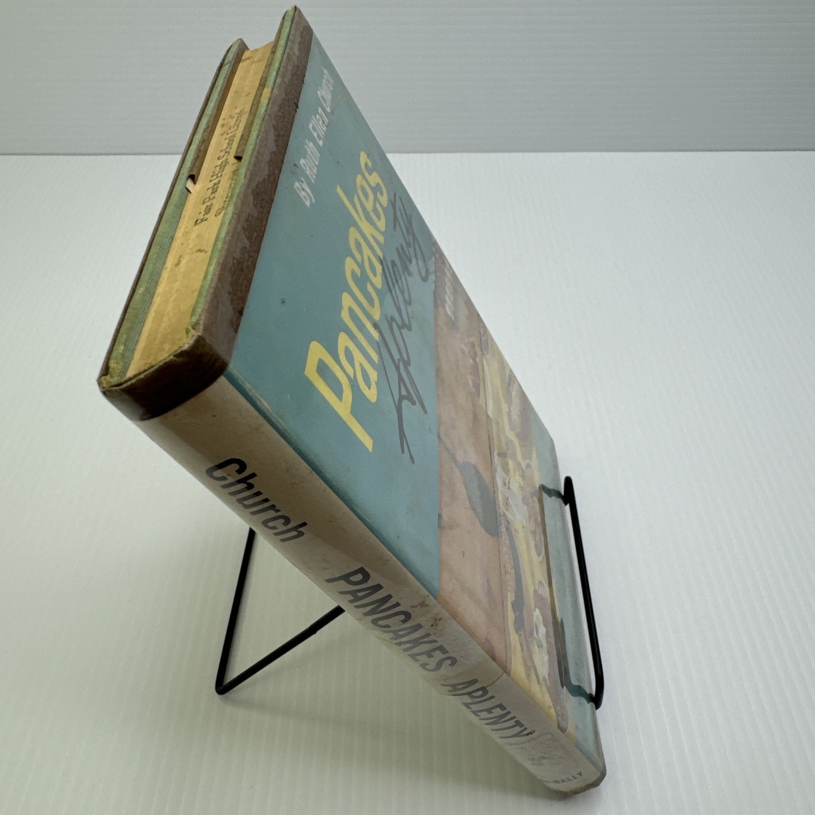Pancakes Aplenty Plain and Fancy Ruth Ellen Church 1962 ExLib HC Vintage Recipes