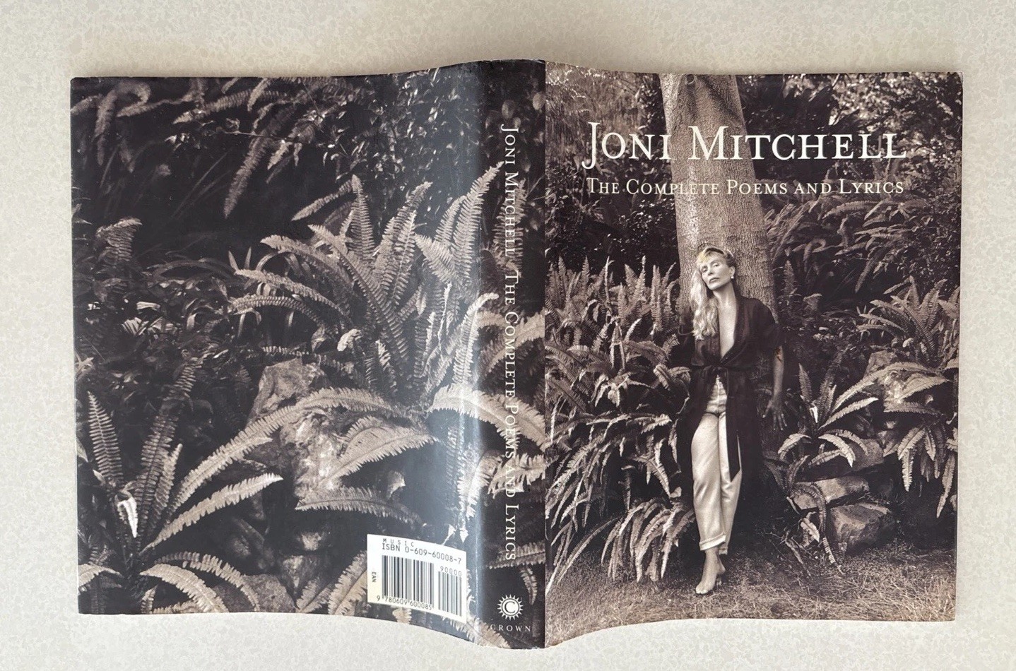 Joni Mitchell: The Complete Poems and Lyrics, 1st Edition, 1st Print 1997 HC-DJ