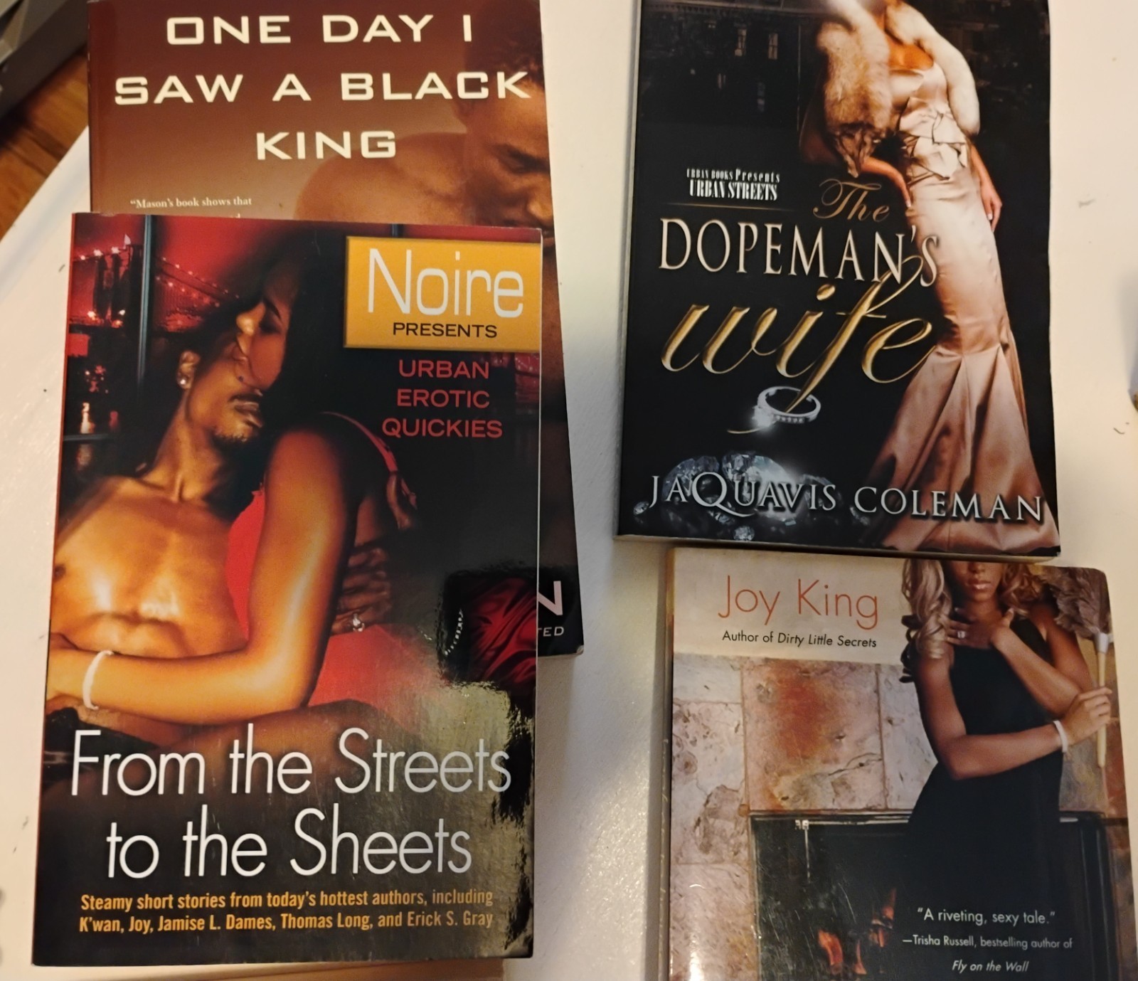 Lot Of 8 Urban Erotica Novels Various Authors Decent Condition All For One Price