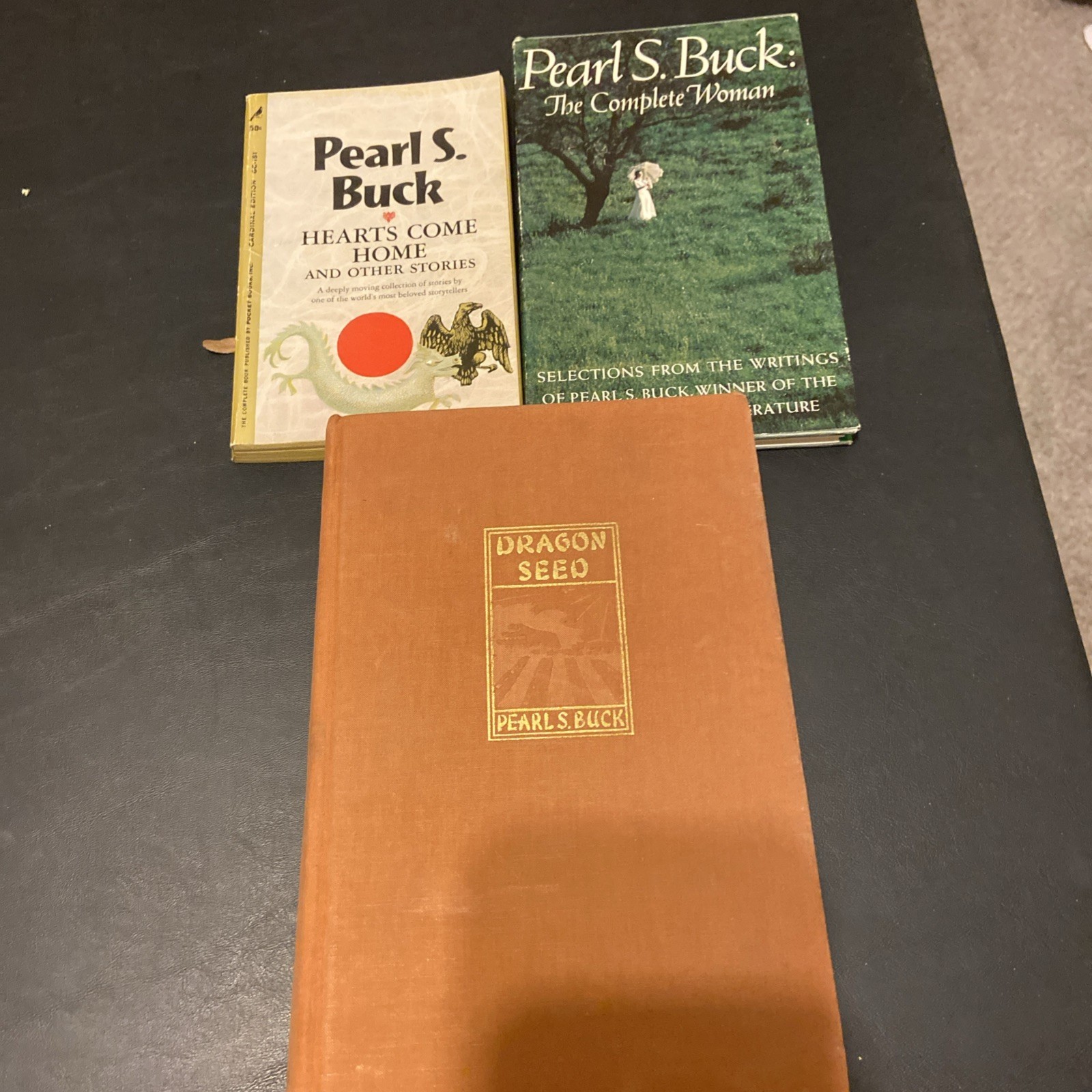 Vintage Pearl S. Buck Novels Lot Of 7 HCs & PB Good Condition