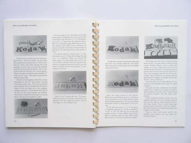 Western Sign Making Reference Book 1989 Paperback 111 Pages 10.1×8.6in