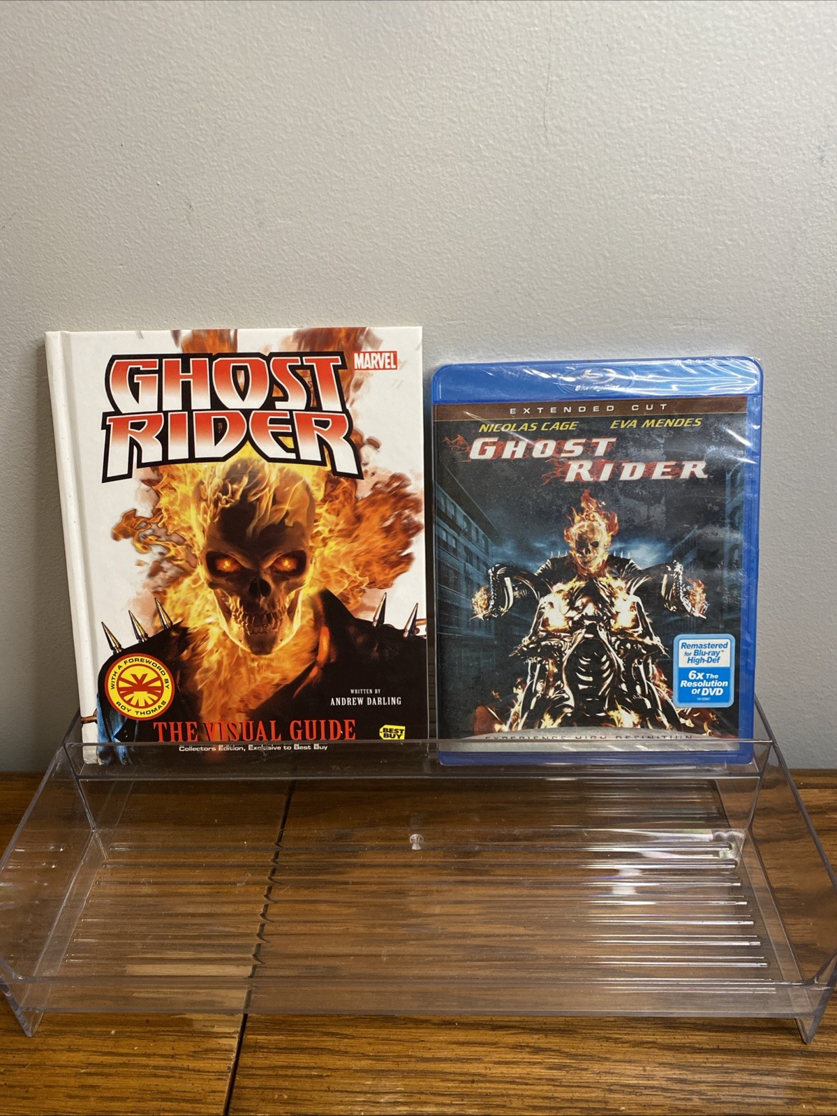 Ghost Rider Blu-ray Ext Cut (New) & Ghost Rider: The Visual Guide Andrew Darling