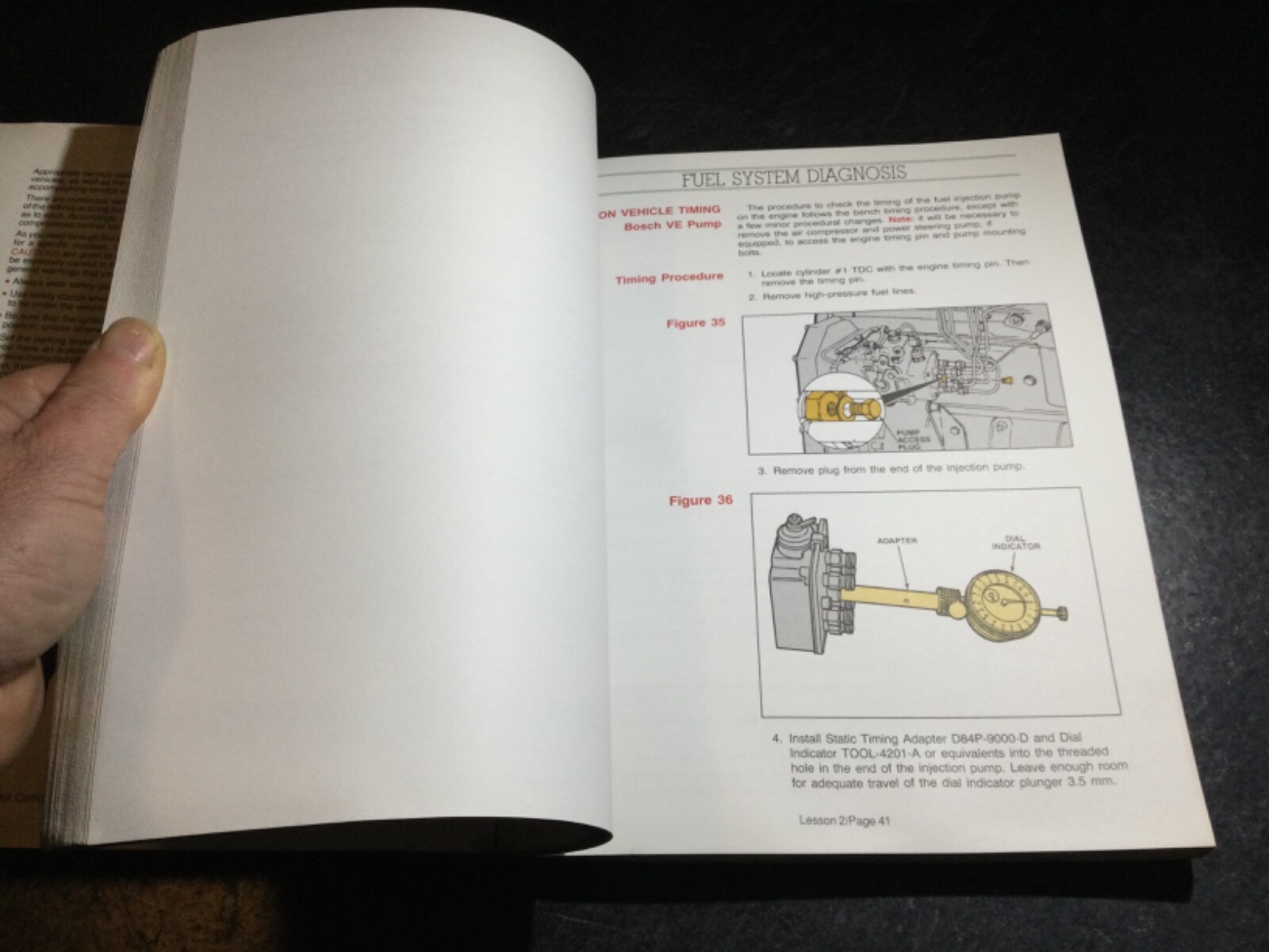 1992 Ford FD-1060 5.9L & FD-1460 8.3L Cummns Diesel Engine OEM Training Manual