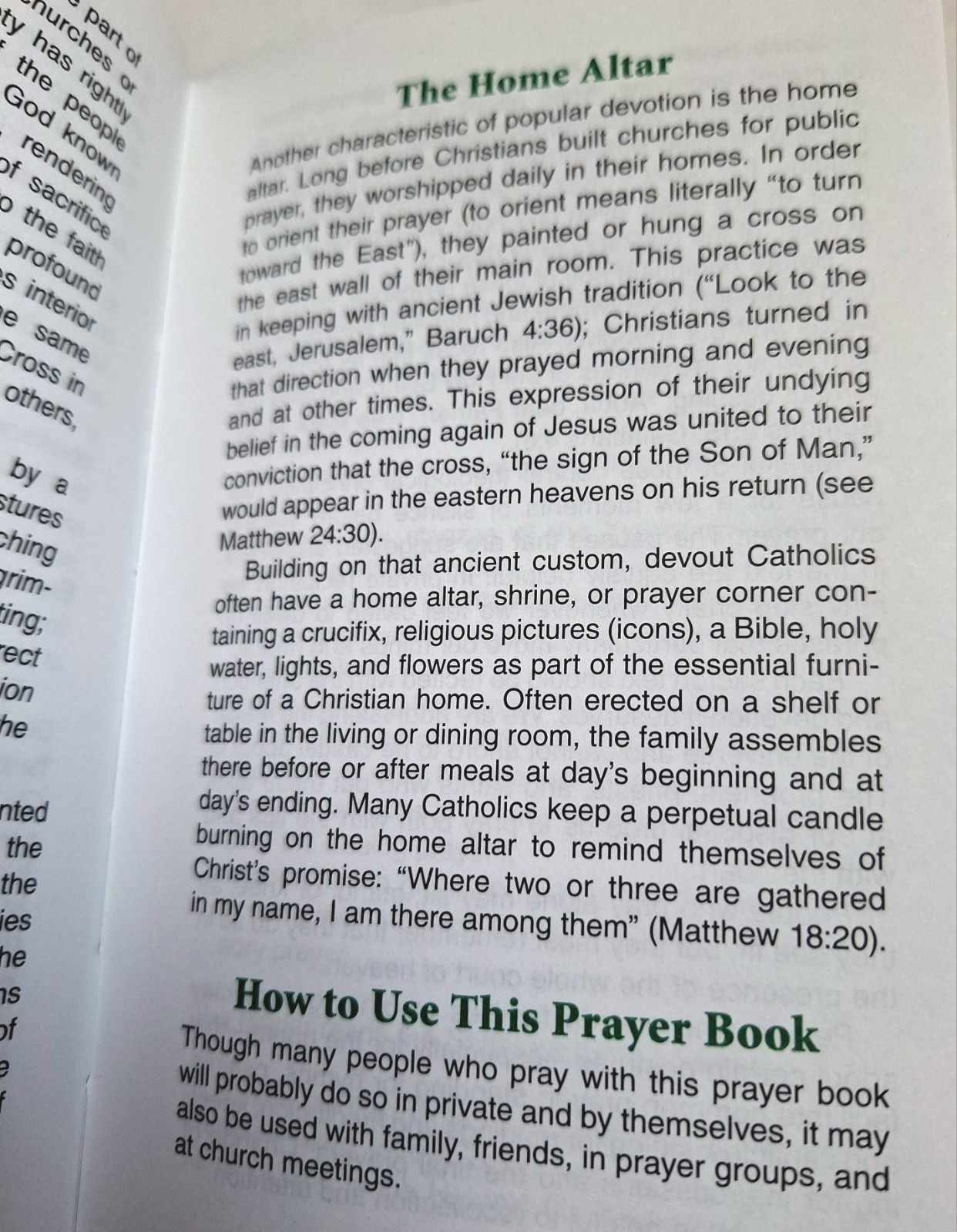 A Catholic Book of Hours and Other Devotions by William Storey 2007 Leather Bnd