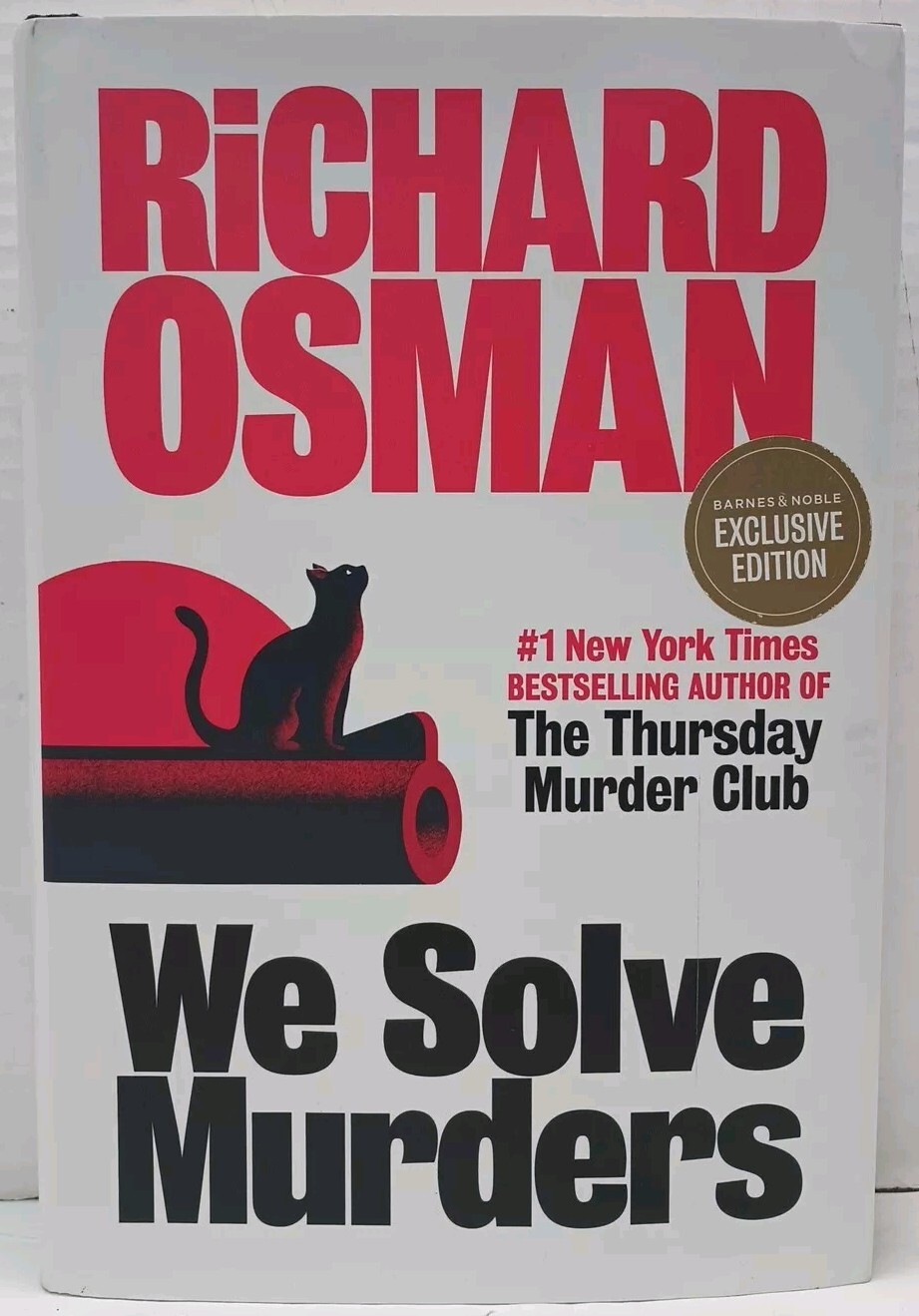 WE SOLVE MURDERS by Richard Osman (2024, HC/DJ 1st/1s) * SIGNED * FREE SHIPPING