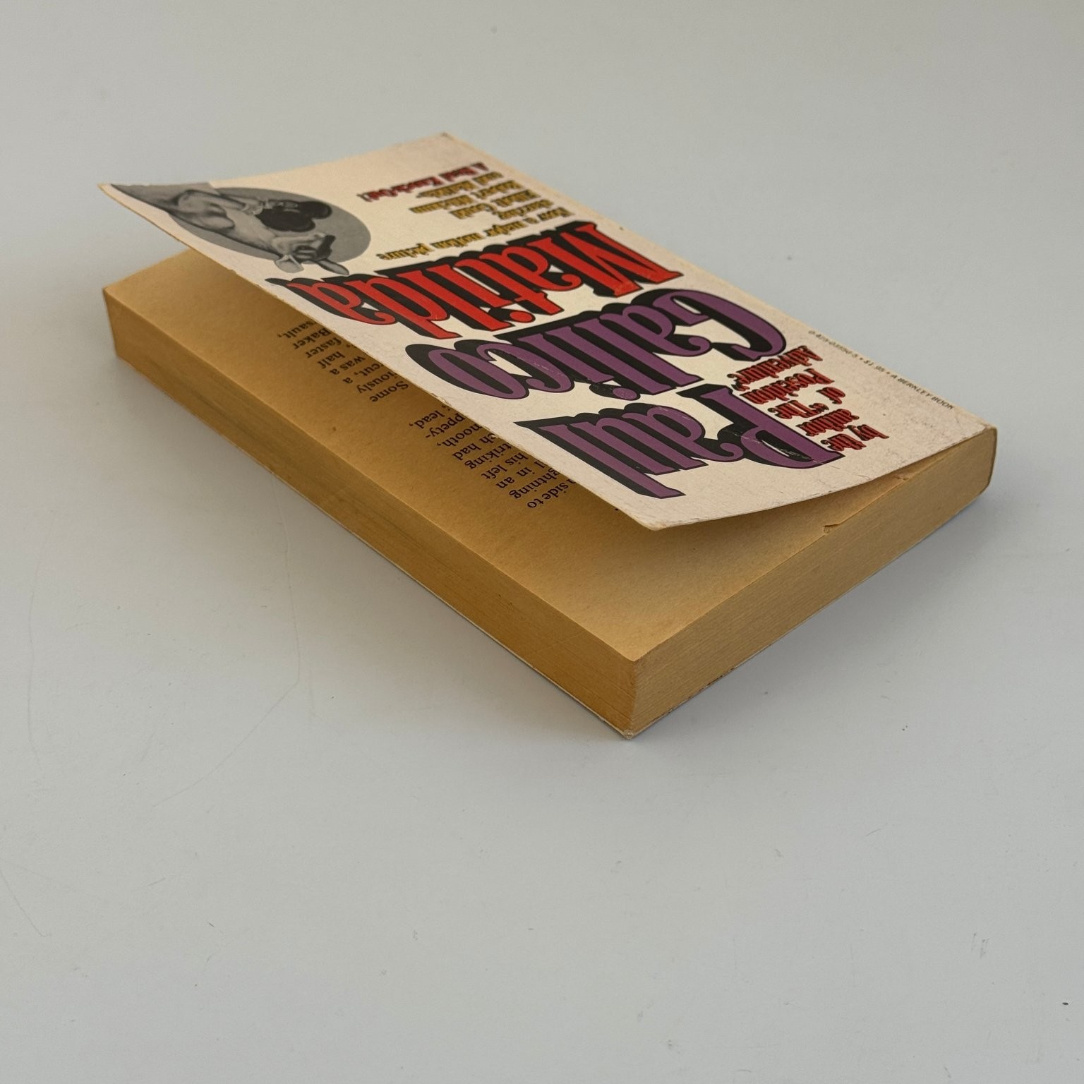 Matilda Paul Gallico 1970 First American Edition Vintage Paperback Berkley
