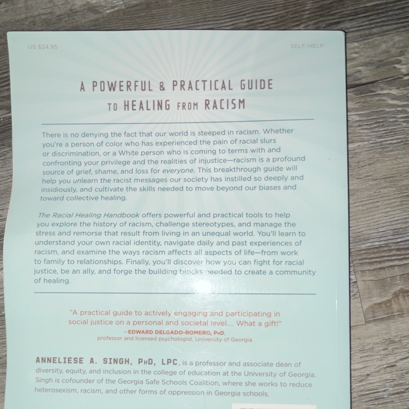 The Racial Healing Handbook by Anneliese A. Singh, PhD, LPC – Paperback