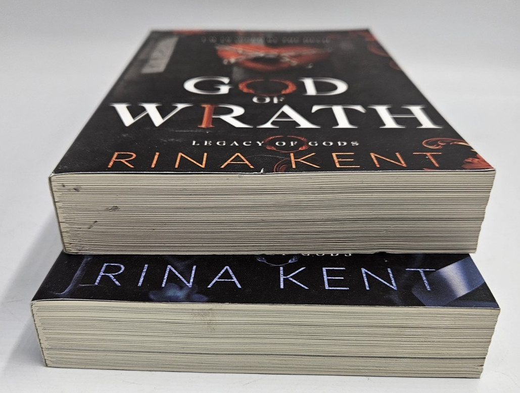 Rina Kent – Legacy of Gods Series Paperback Book 3 & 4 | English USA STOCK