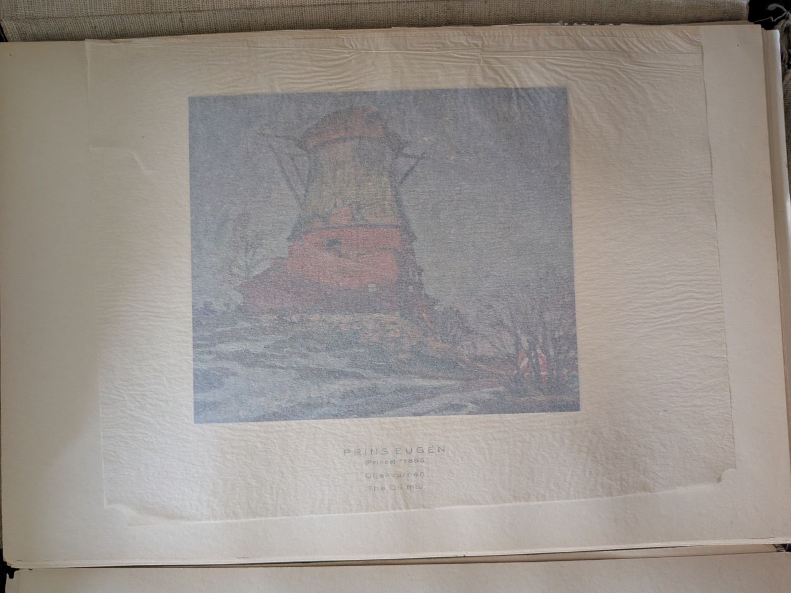 Beautiful SWEDEN : Collection of paintings of swedish landscapes by famous _Rare