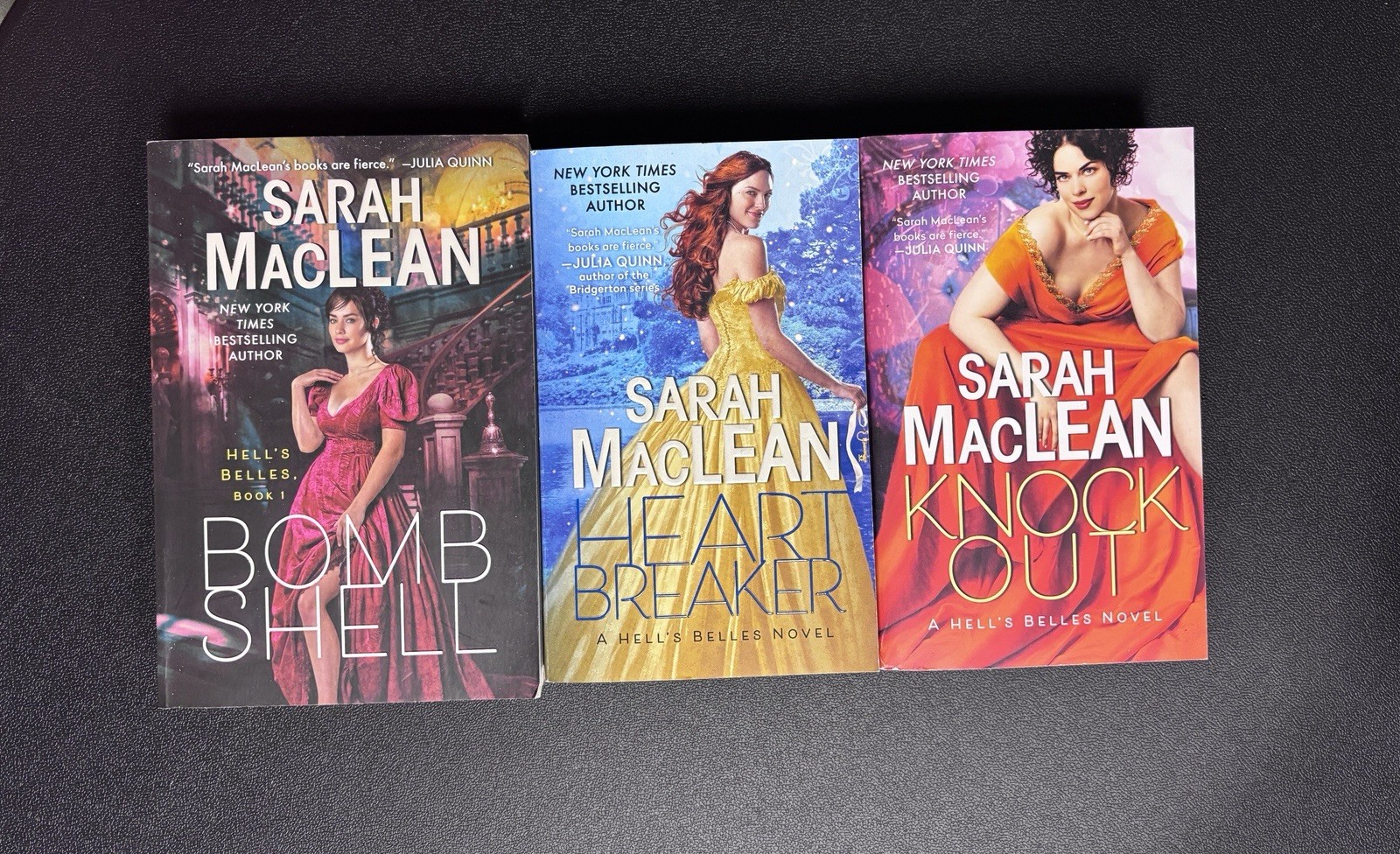 Sarah MacLean Hell’s Belles Complete Series, Historical Romance Paperback Books