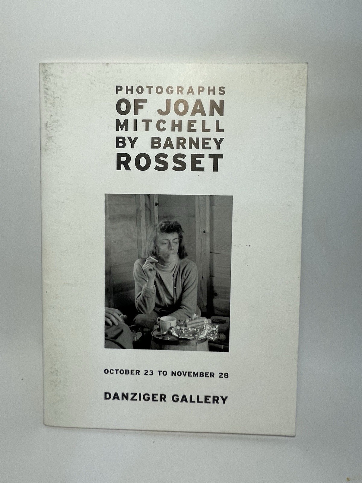 (Rare) Photographs of Joan [Mitchell] by Barney Rosset. 1998. Danziger Gallery.