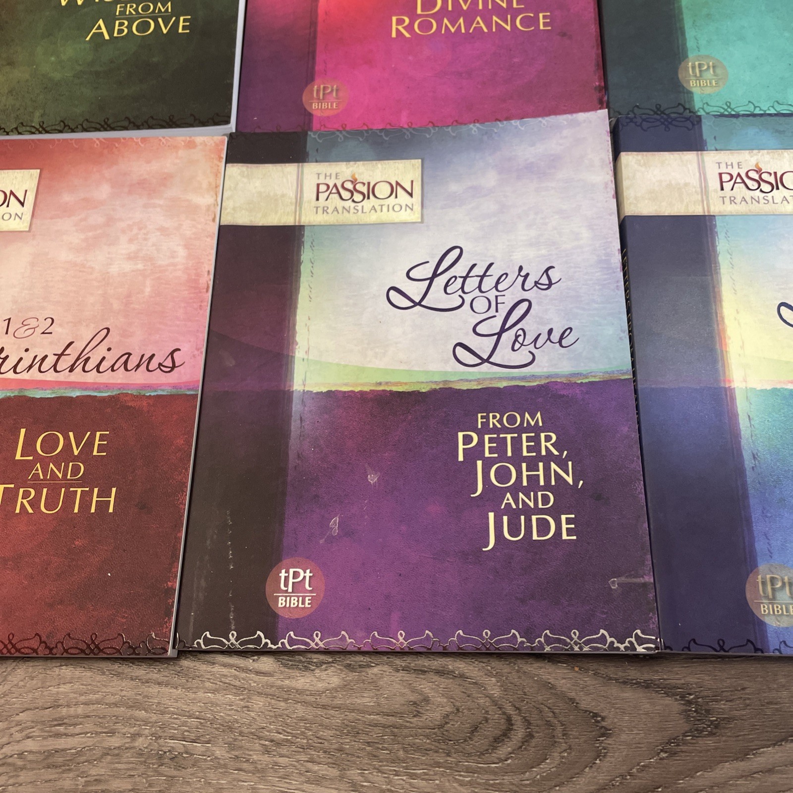 The Passion Translation 12-in-1 Set w/ SLIPCASE Box TPT Encounter Heart of God