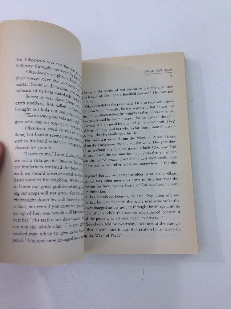 Things Fall Apart – Chinua Achebe (1994, Paperback)
