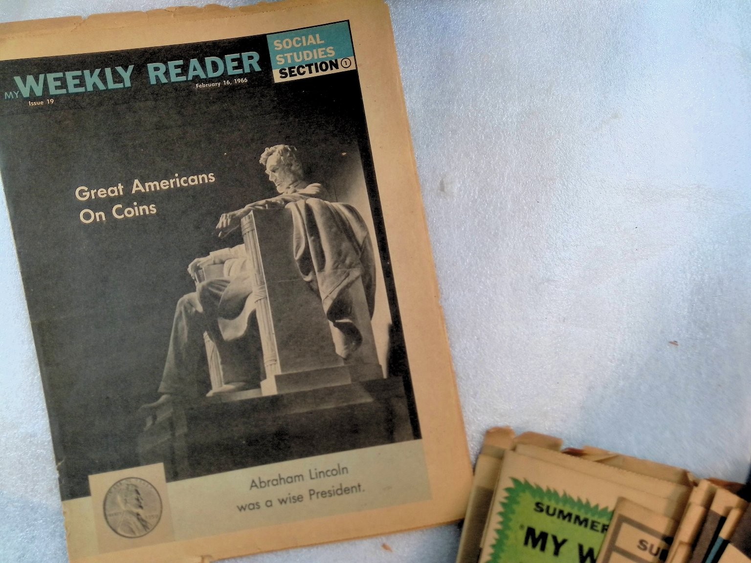 My Weekly Reader Children’s Newspaper Vintage 1960s Educational Lot