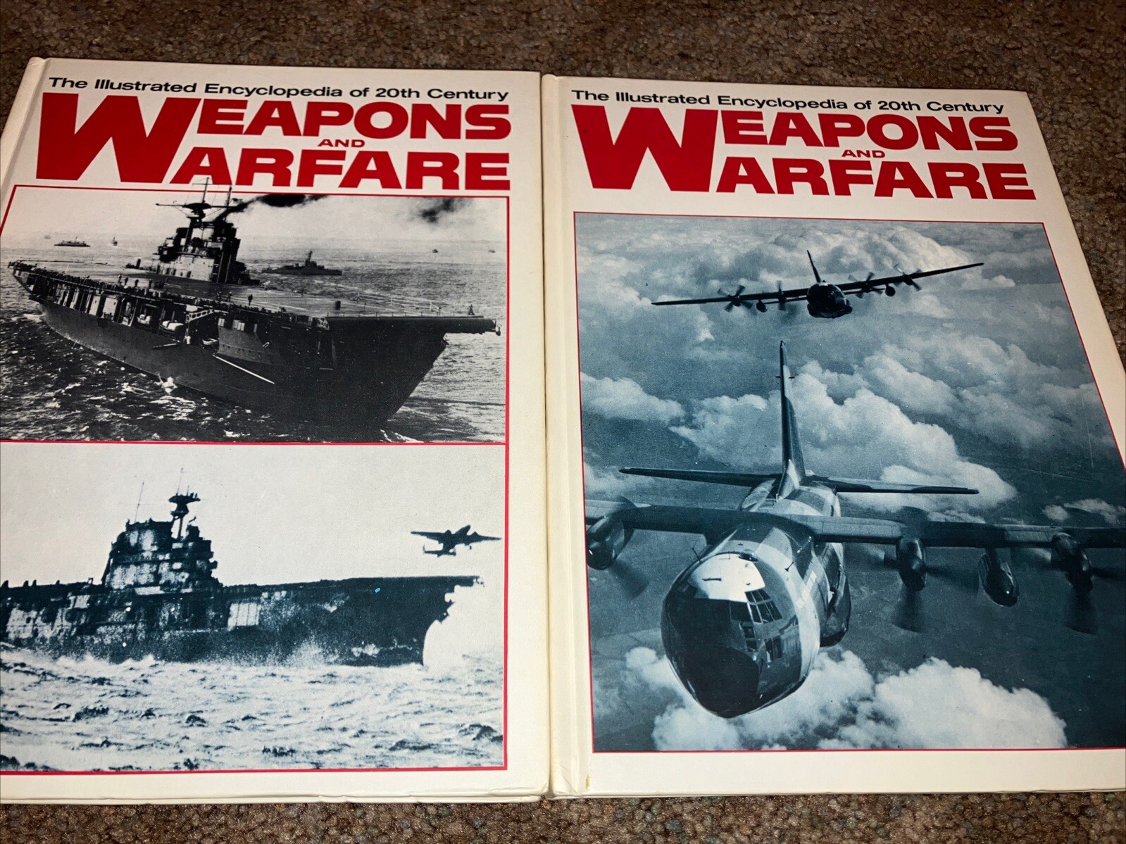 Weapons And Warfare Encyclopedia of 20th Century Hardcover CHOOSE your Volume