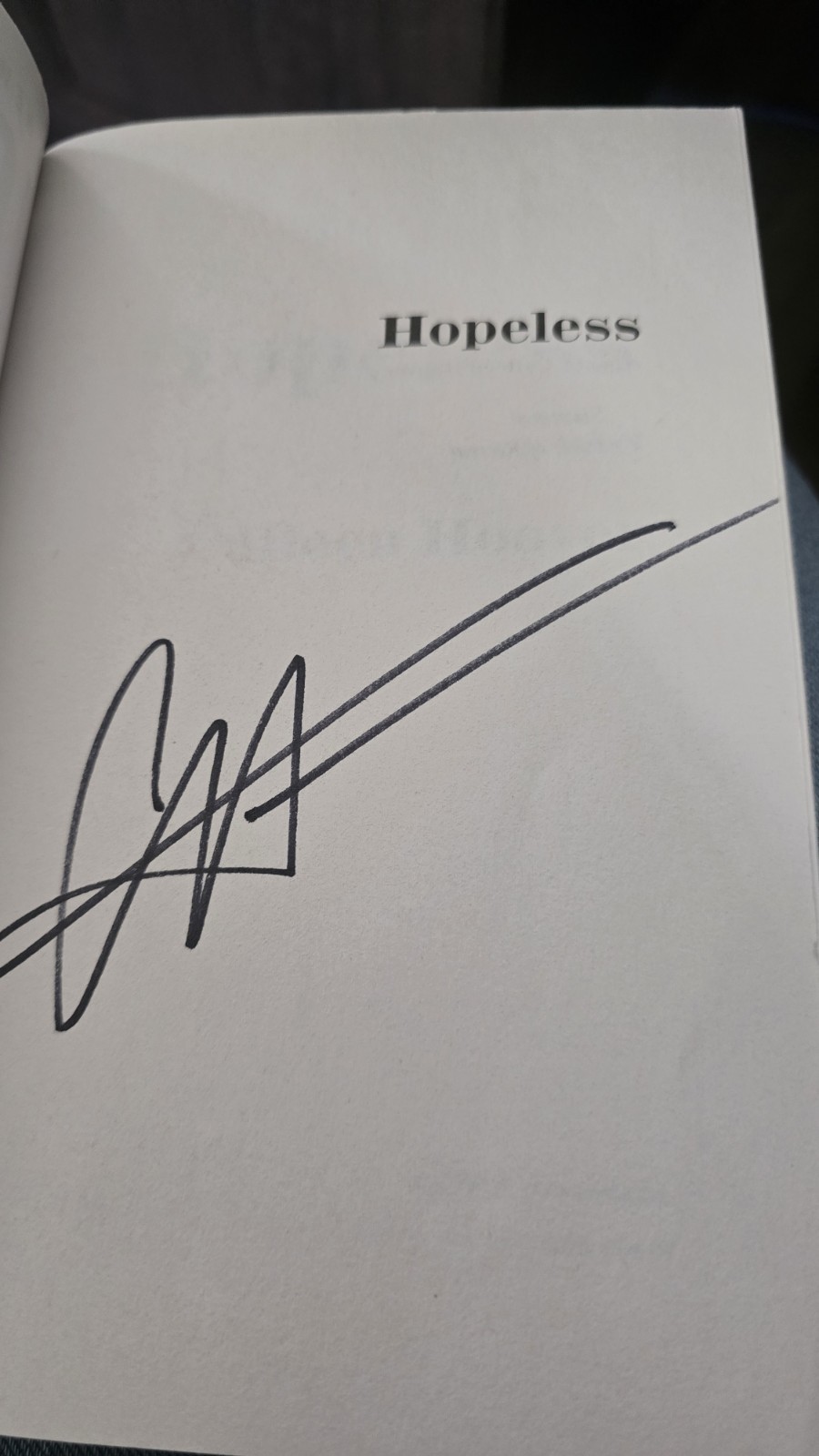 This Girl Colleen Hoover Signed Twice 2013 First Atria Paperback Bookworm Box