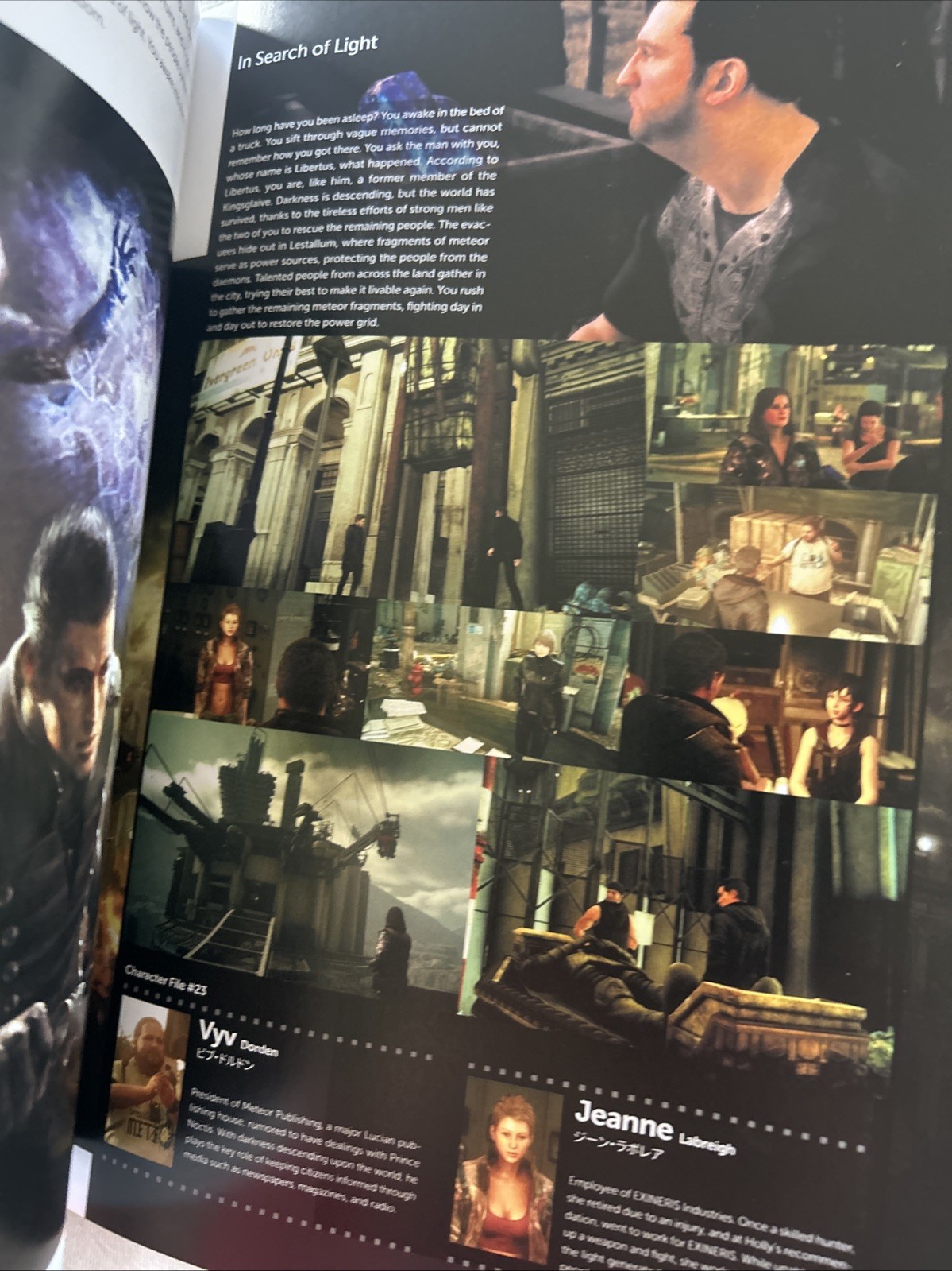 Final Fantasy XV Official Works Hardcover Br3