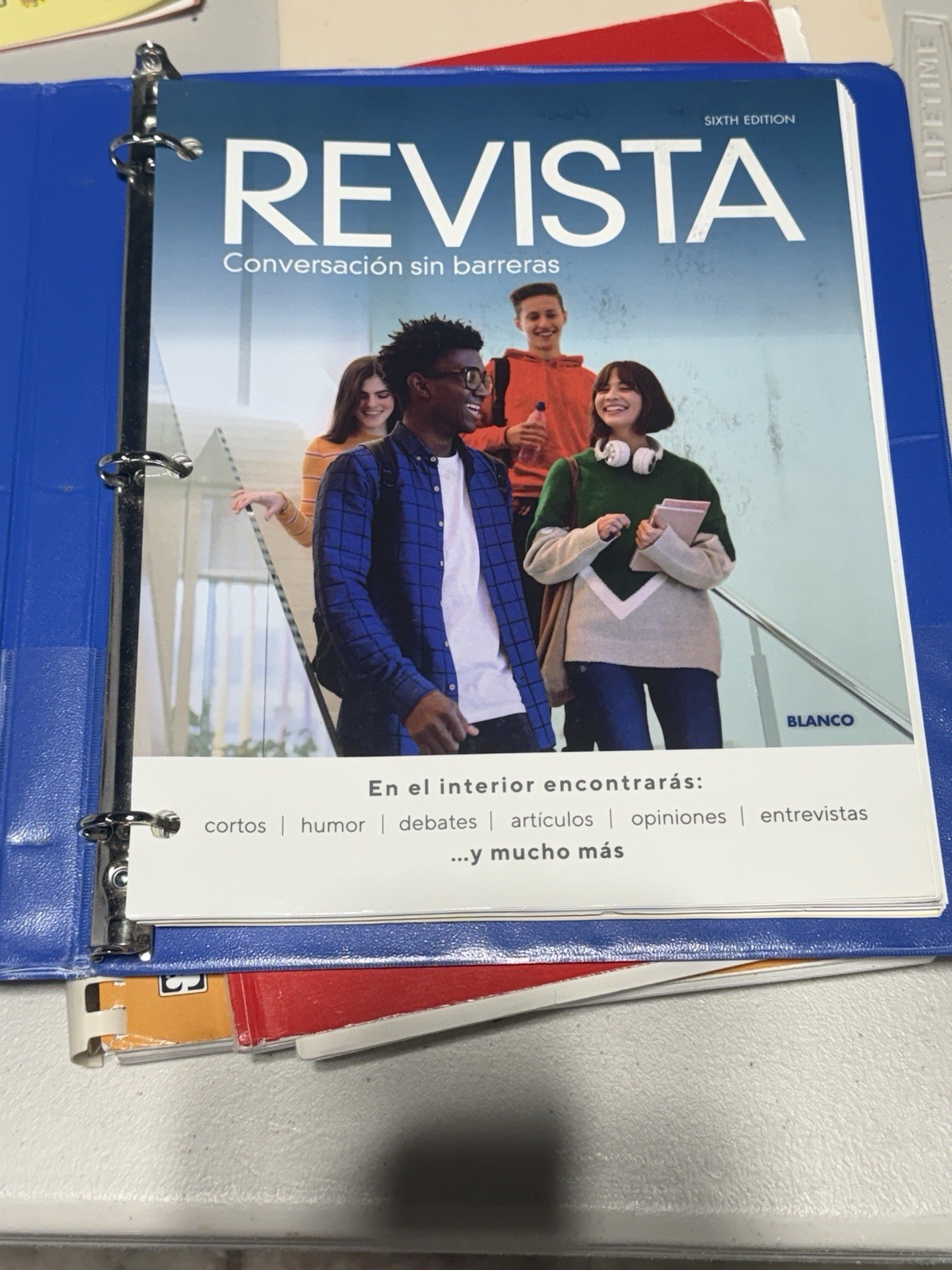 Revista 6th Edition Vista Higher Learning 9781543339147 Spanish Book Loose Leaf