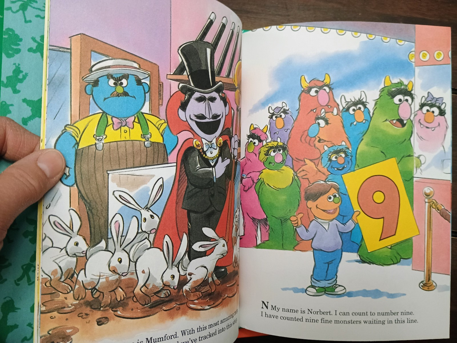 *1992-93* Lot of 7 Sesame Street Book Club Books – Shiny Hardcover – Very Good