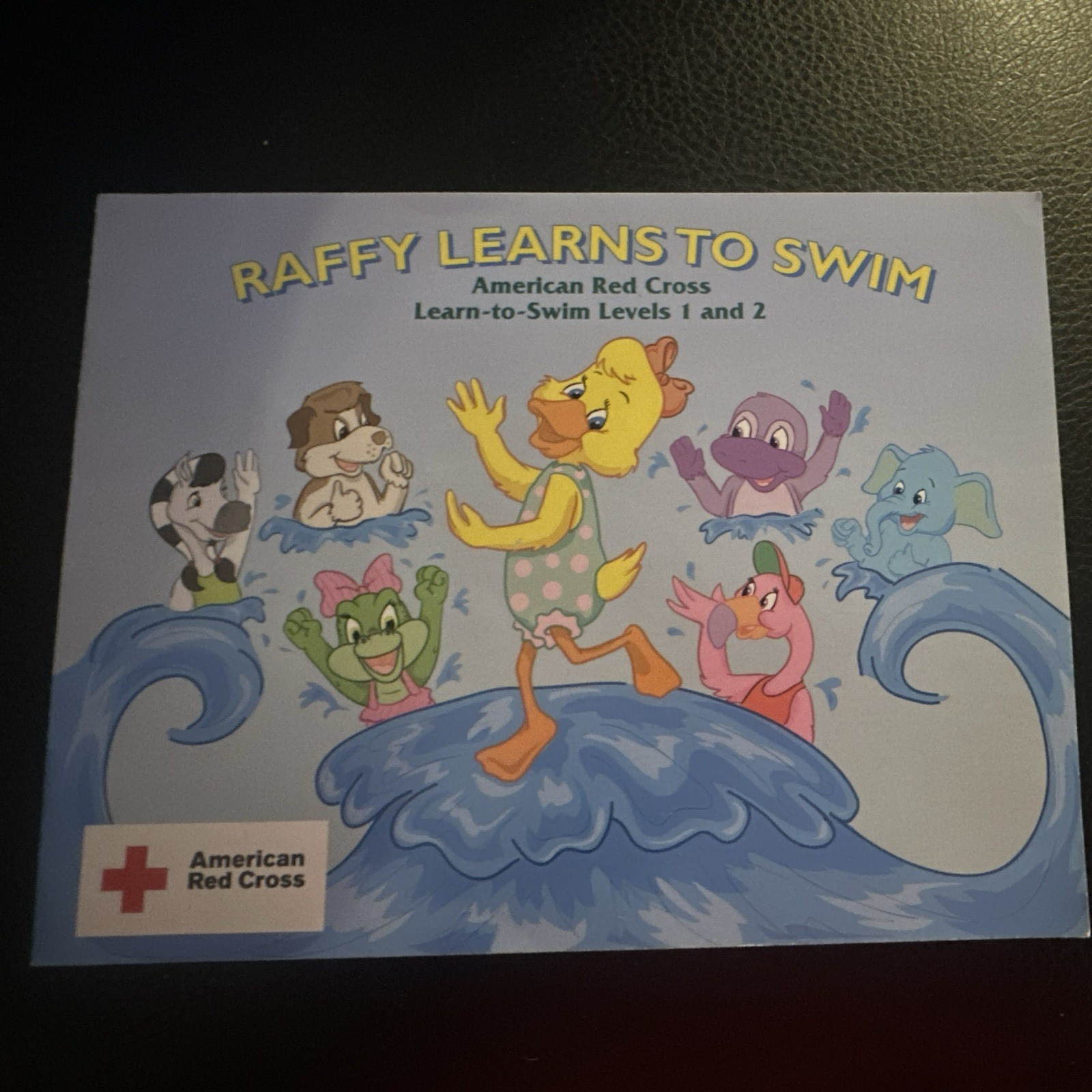 American Red Cross Raffy Learns to Swim Learn-to-Swim Lv 1 & 2 PB 2004