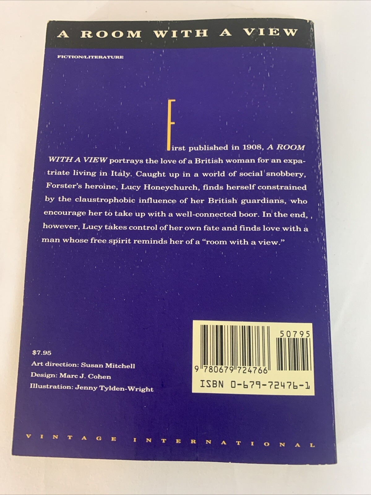 Vintage Classics Ser.: A Room with a View by E. M. Forster
