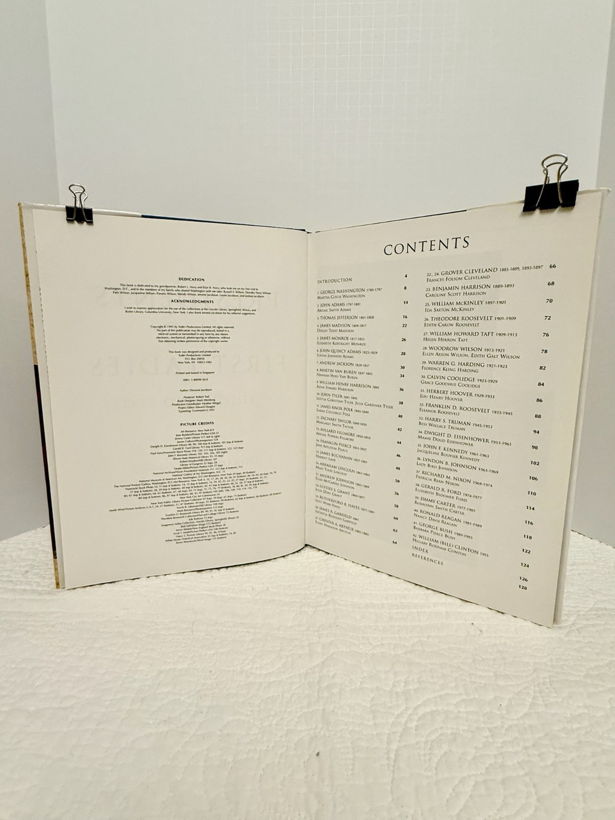 Presidents and First Ladies of the United States by Doranne Jacobson