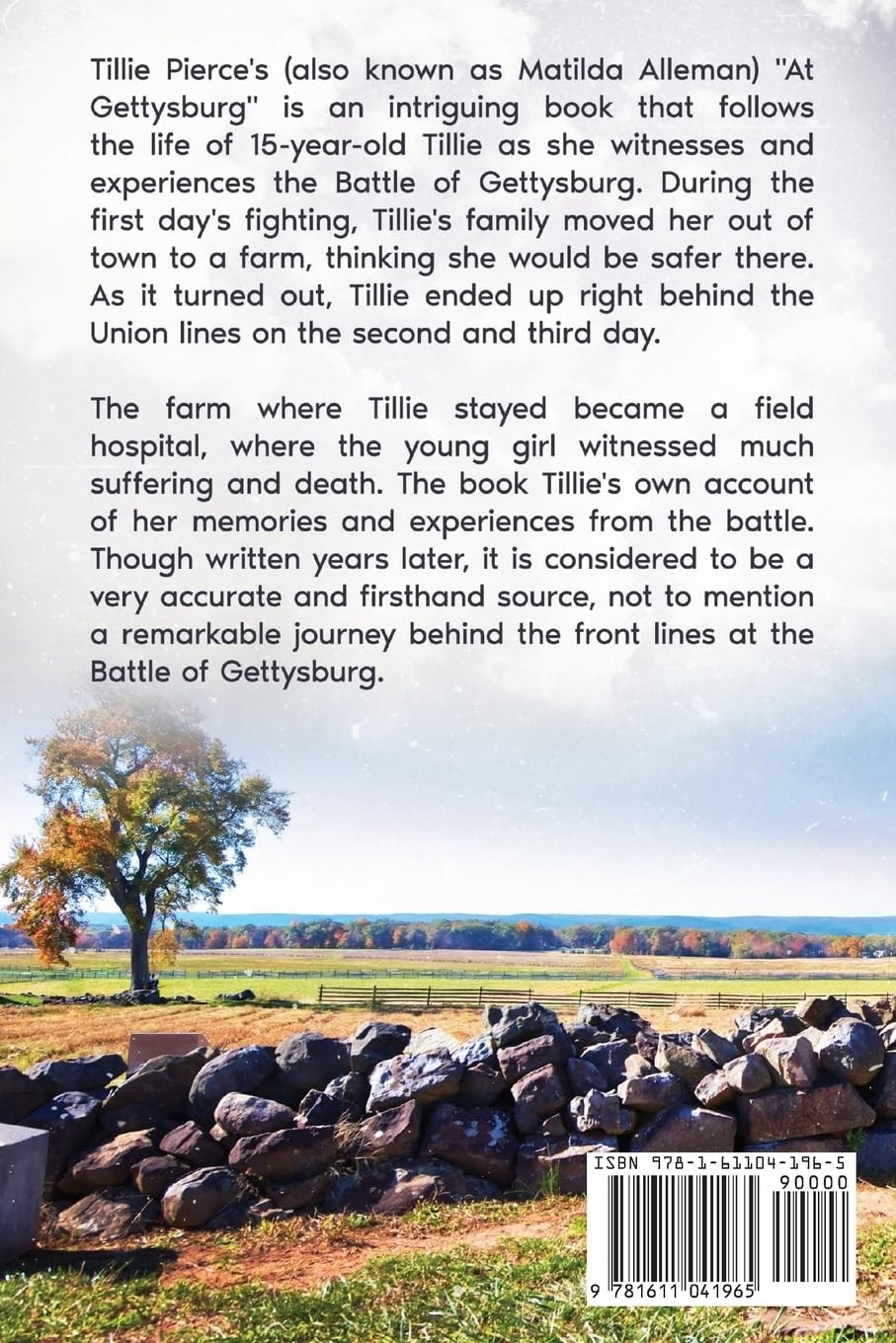 Matilda Tillie Pierce Alleman At Gettysburg (Paperback)