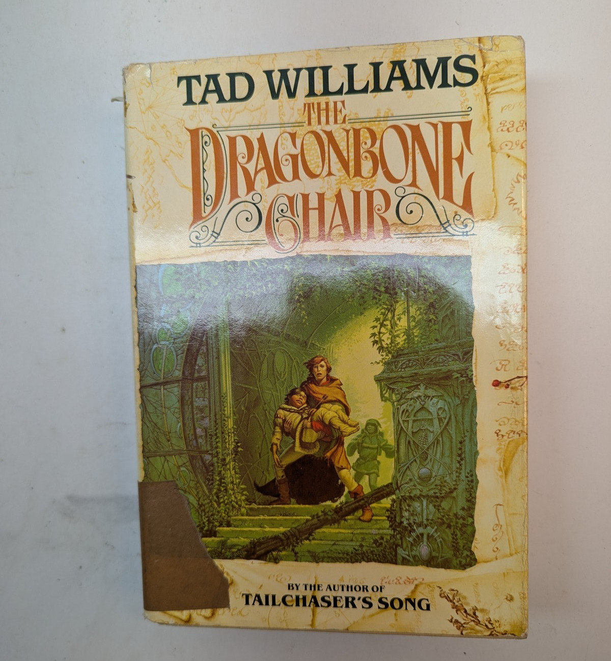 The Dragonbone Chair by Tad Williams Hardcover DJ 1988 BCE Book Club Edition VTG