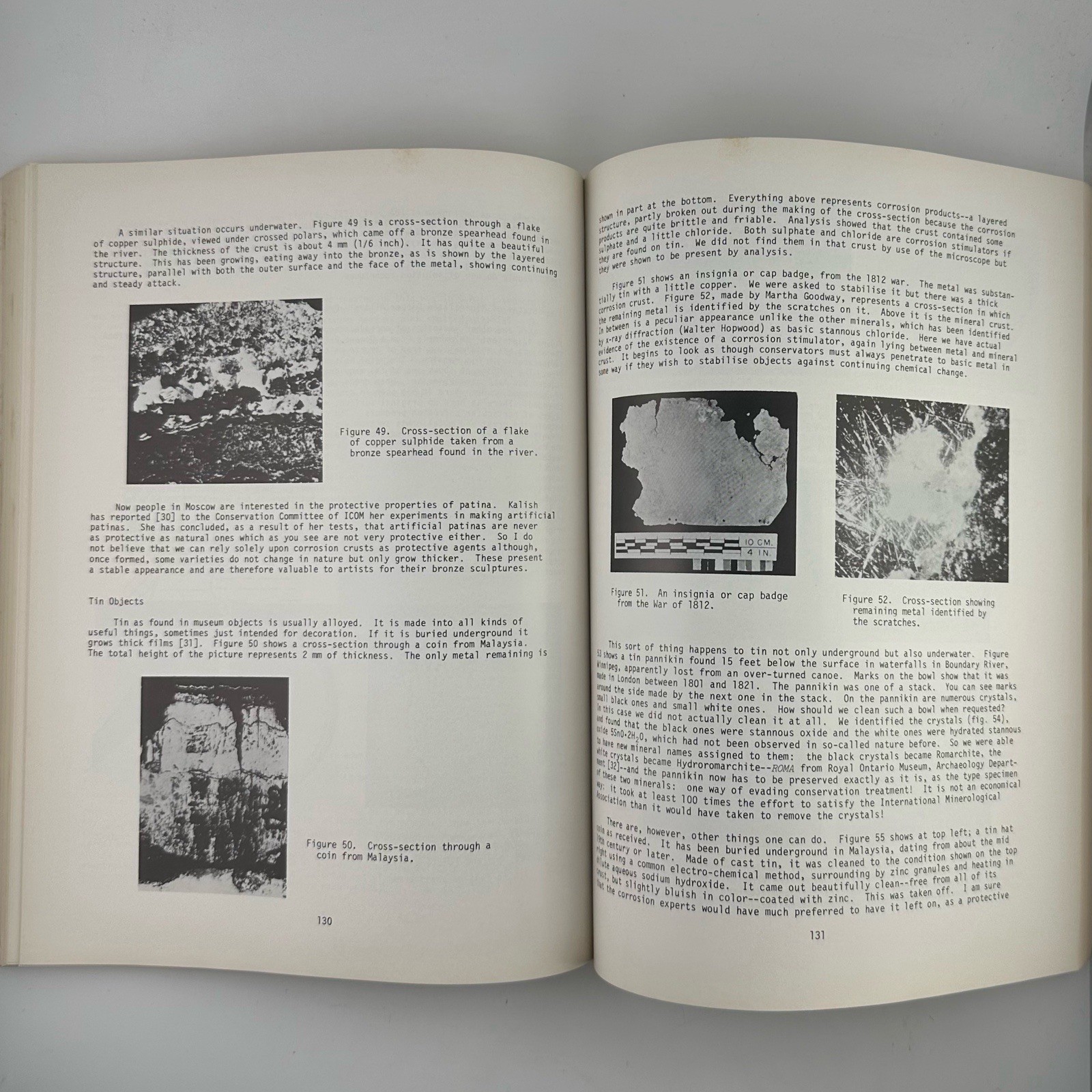 Corrosion and Metal Artifacts A Dialogue Between Conservators NBS Special 479 PB