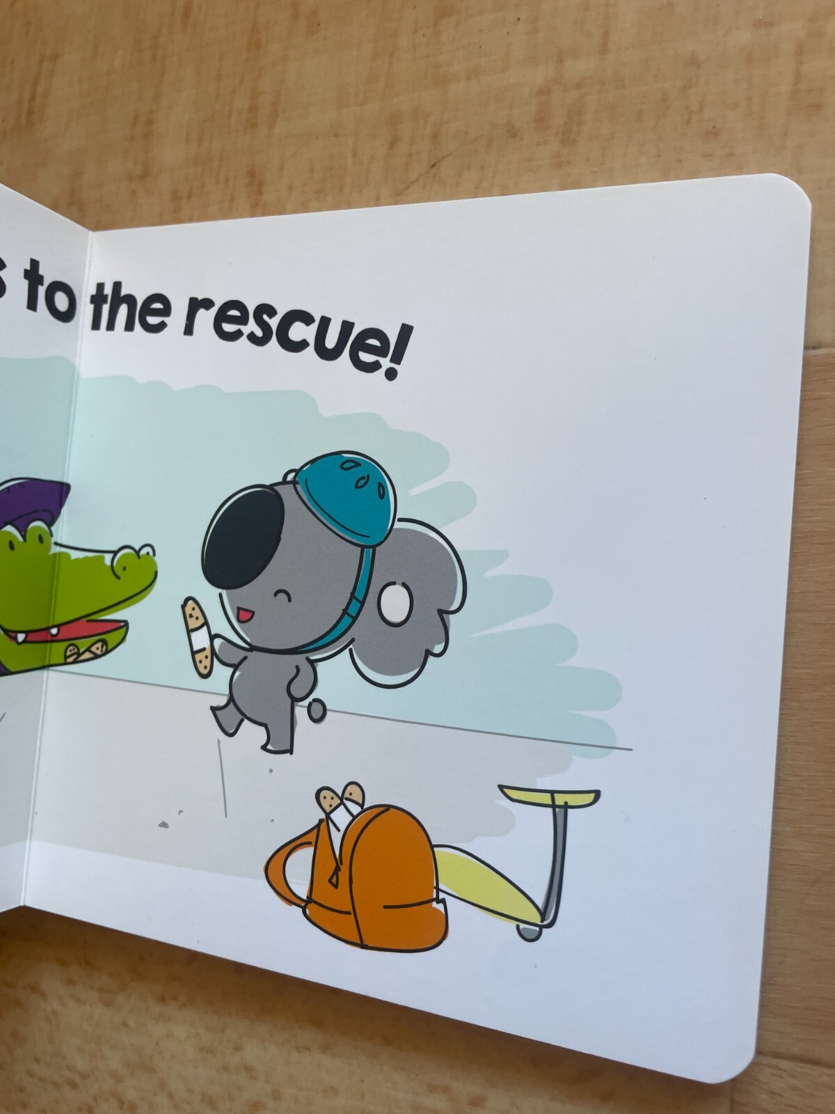 KELLAN TO THE RESCUE. BOARDED. KIWI CO. 2021 – 14 BY 14CM