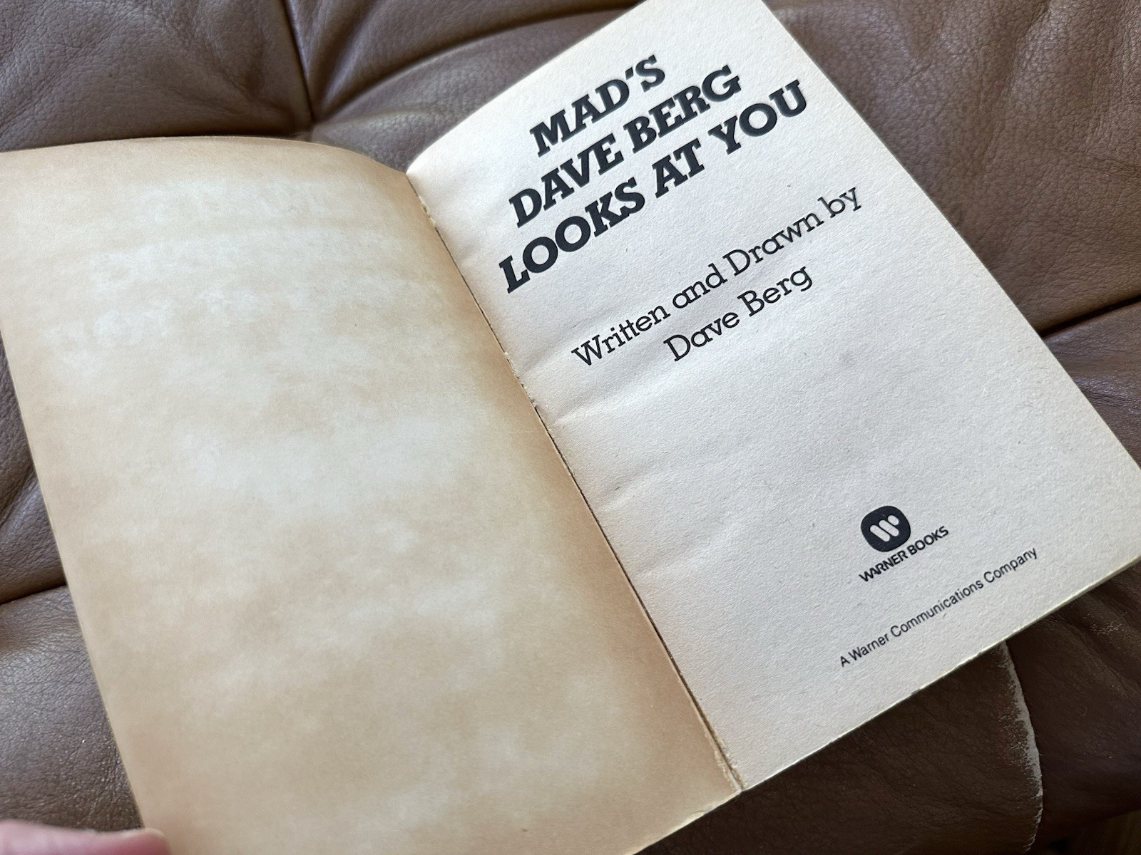 Mad’s Dave Berg Looks At You by Dave Berg (1982, Paperback, Warner 1st printing)