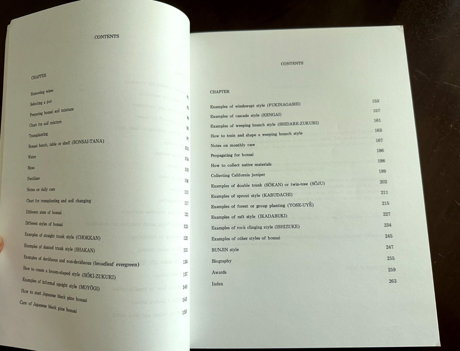 BONSAI TECHIQUES I by John Yoshio Naka (269 pages, Paperback)