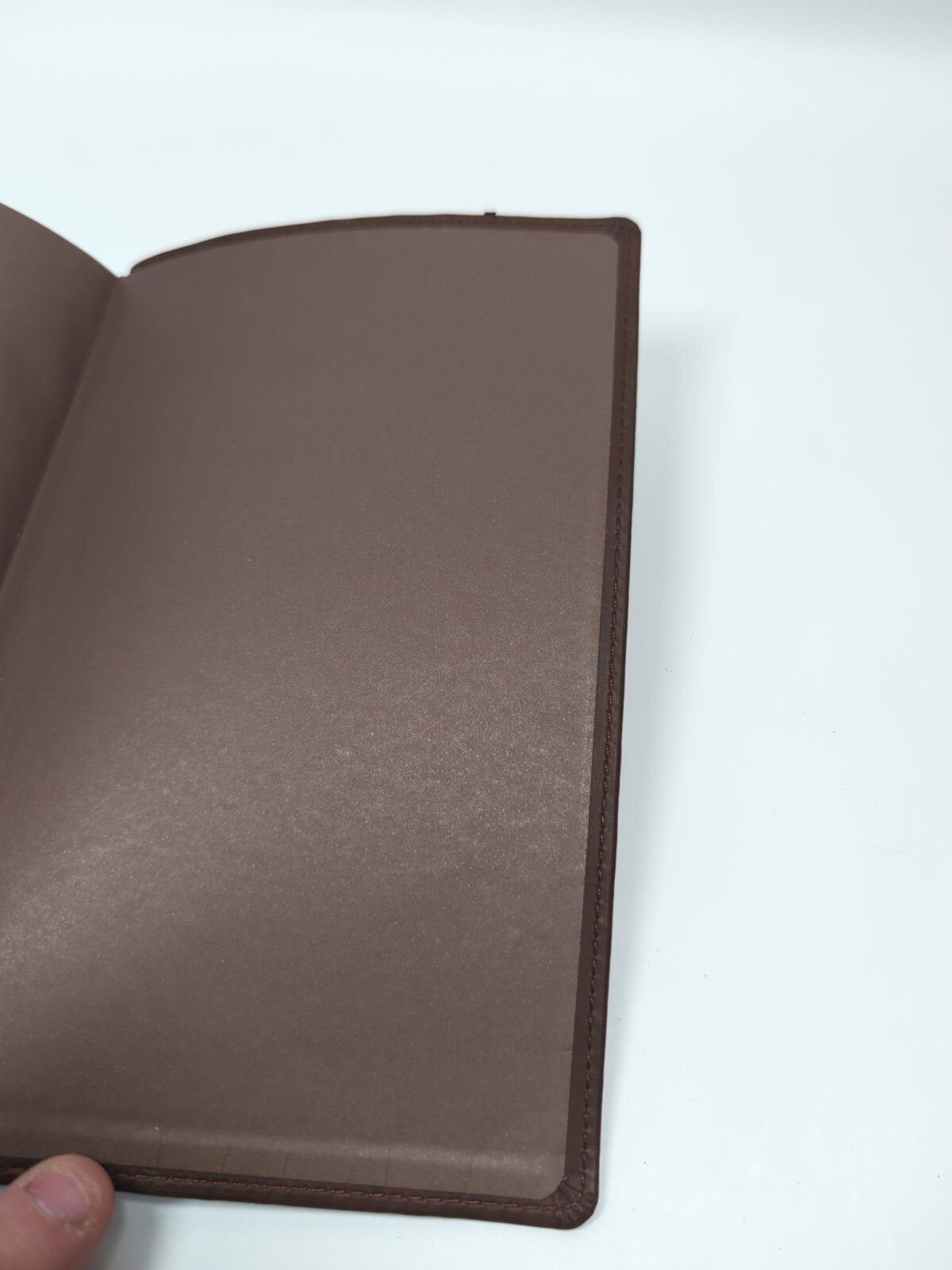 Thinline Bible by Zondervan Bibles Staff (2012, Leather, Special) Chocolate Brow