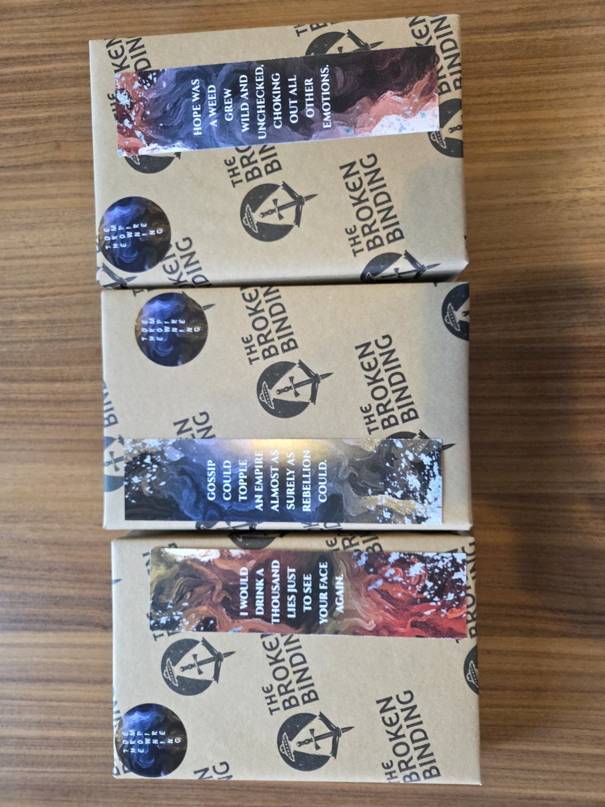 The Drowning Empire Trilogy by Andrea Stewart – Broken Binding Tier 2