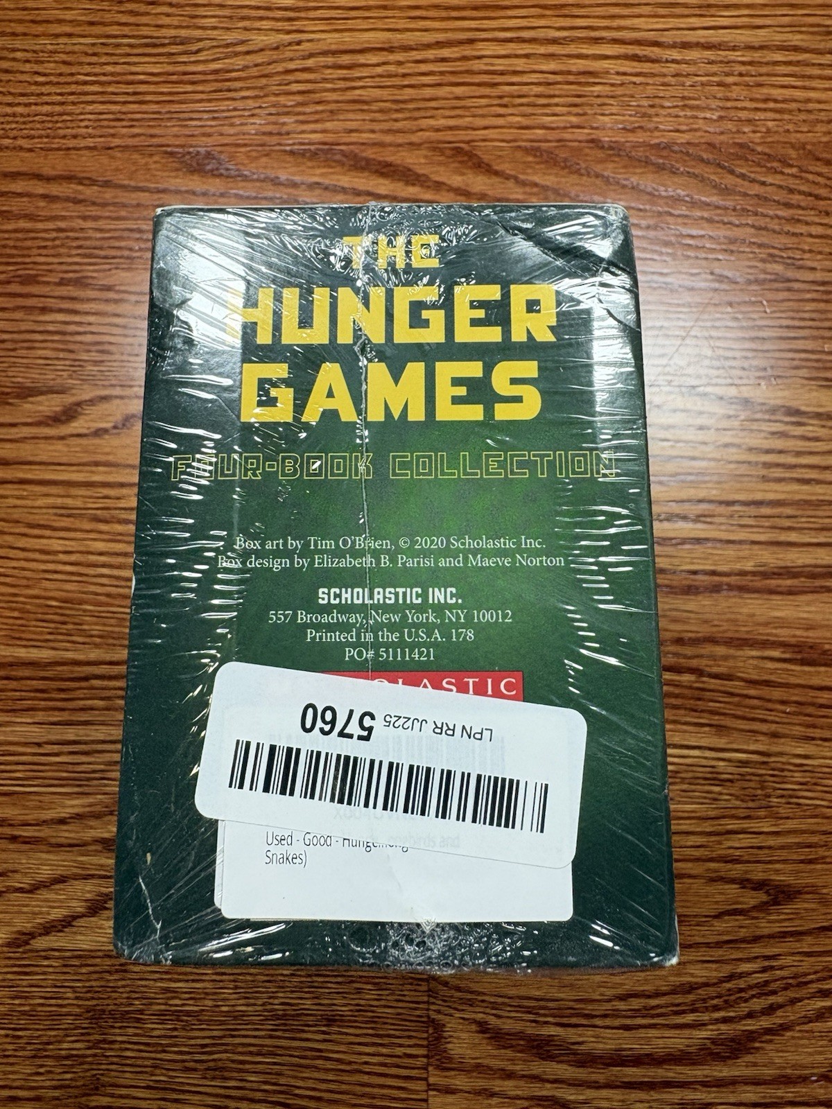 The Entire Hunger Games Trilogy + Prequel Novel