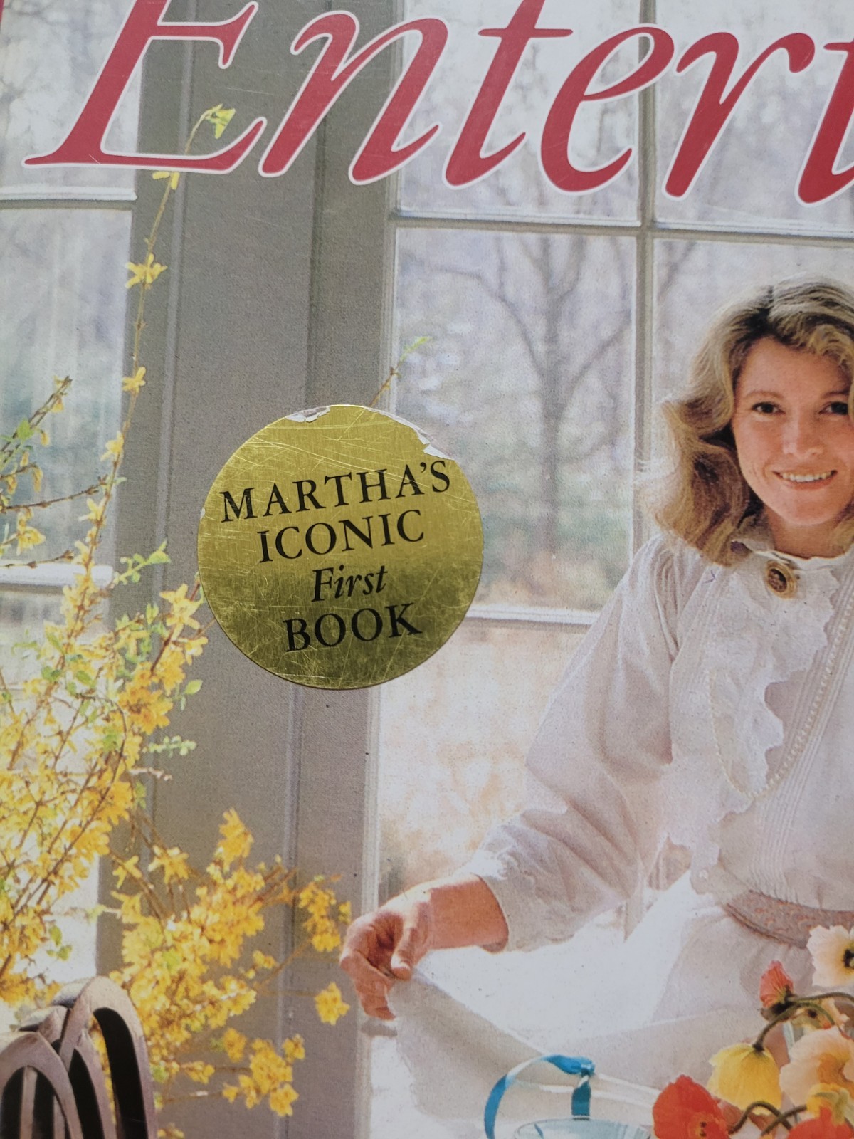 Entertaining by Martha Stewart English Reissued 2025 Hardcover Book Pic Recipes