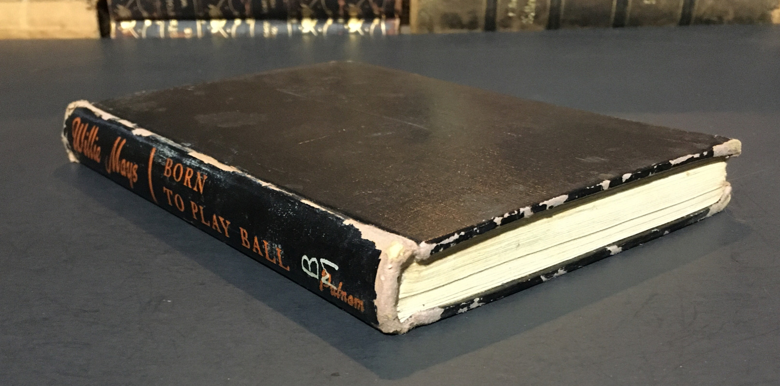 Born To Play Ball, Willie Mays by Charles Einstein Baseball 1955 2nd Impr. HC