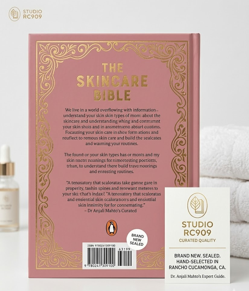 NEW SEALED The Skincare Bible by Dr Anjali Mahto Paperback Guide to Glowing Skin