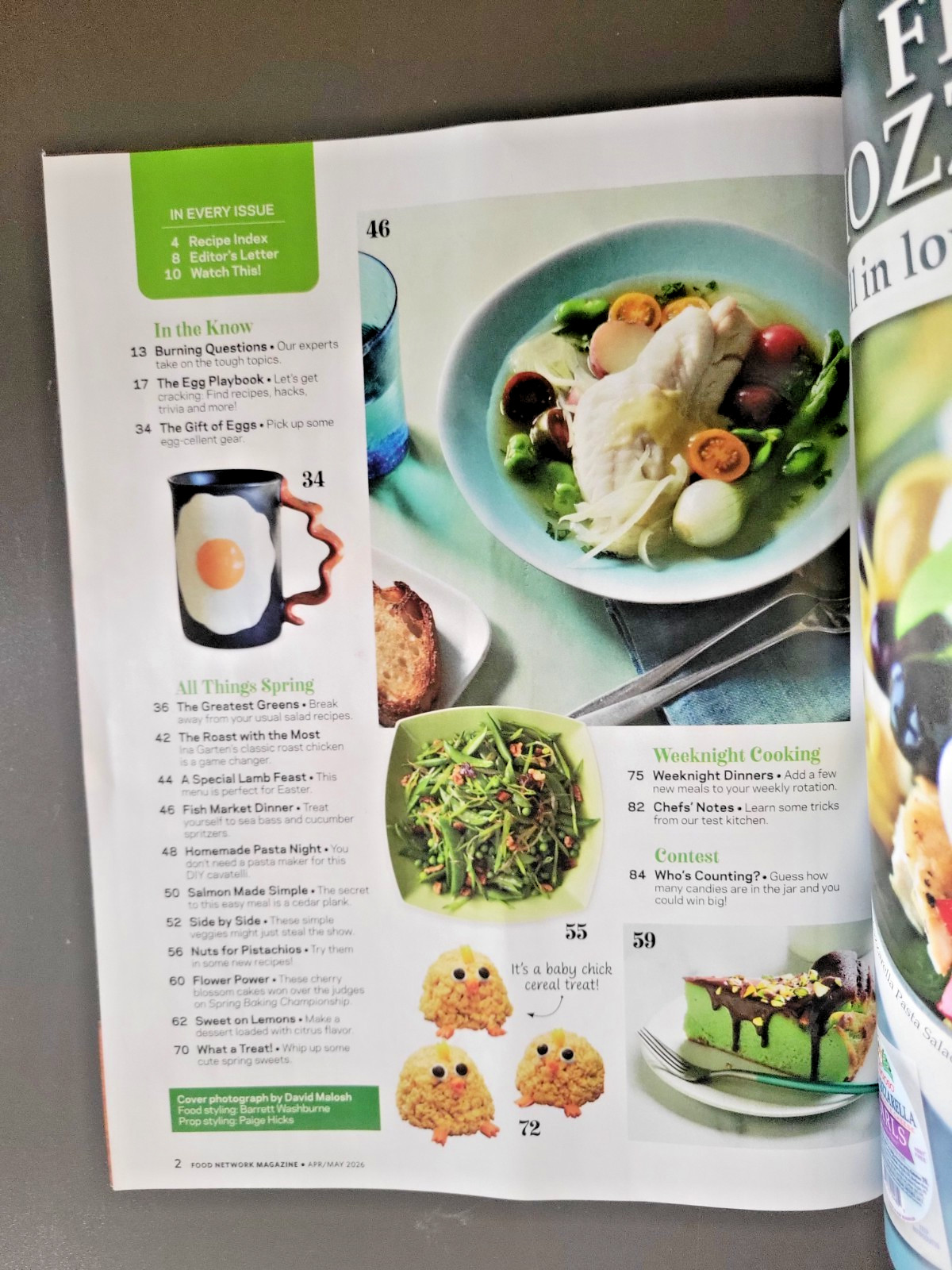 Food Network Magazine – April/May 2026 Edition – New Recipes – 72 Easy Dinners