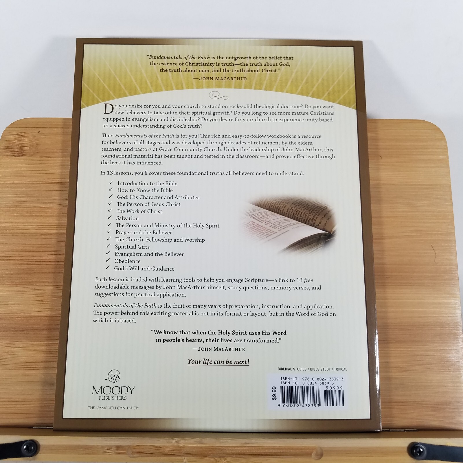 Fundamentals Of the Faith: 13 Lessons to Grow in the Grace and Knowledge of Jesu