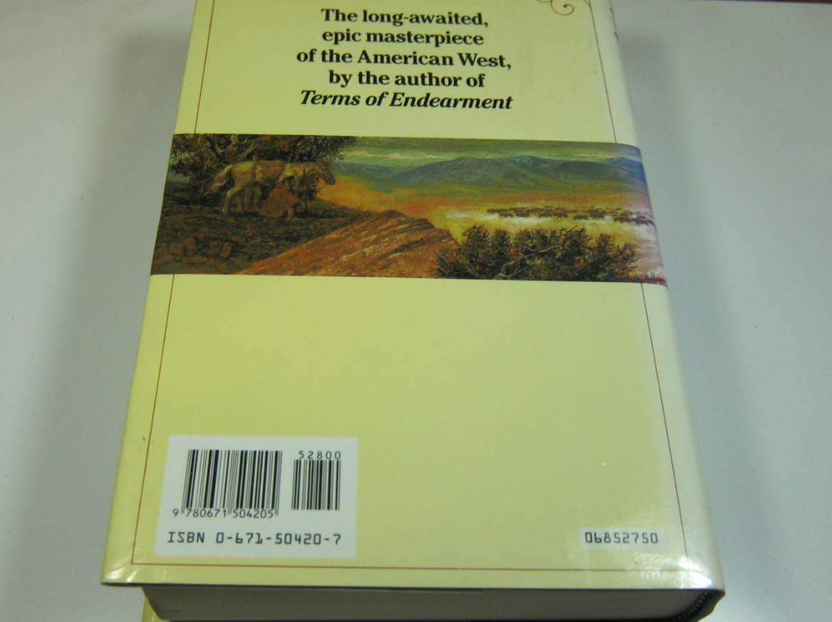 The Hardcover Classic Western Lonesome Dove by LarryMcMurtry