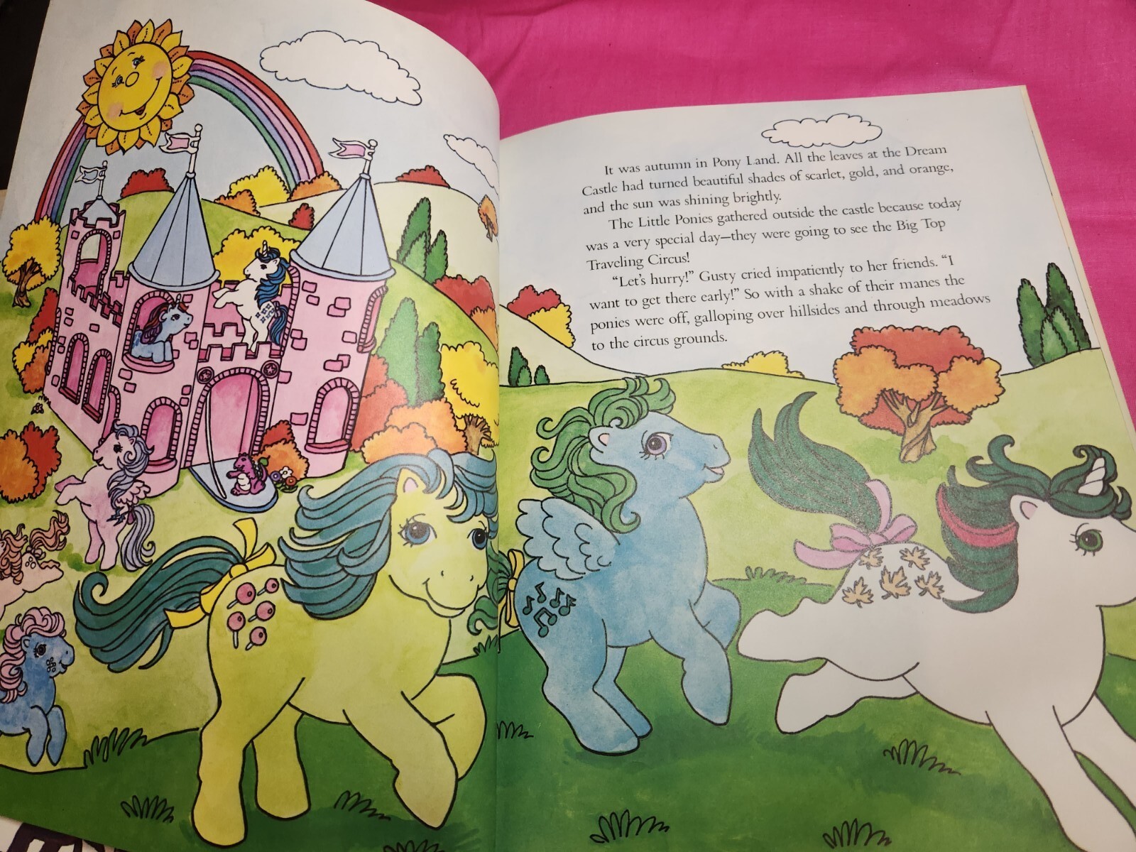 VTG My Little Pony Books + DVDs + VHS Lot of 6